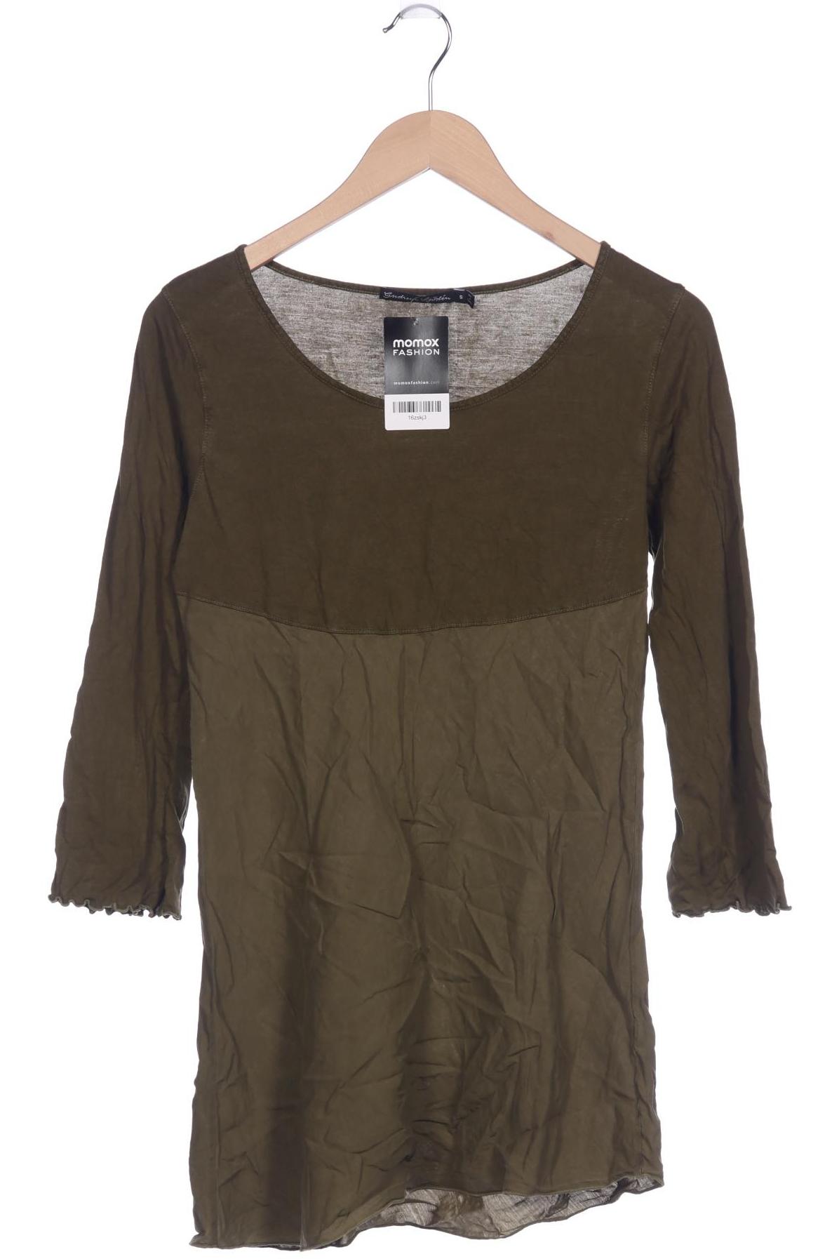 

Gudrun Sjödén Damen Langarmshirt, grün, Gr. 36