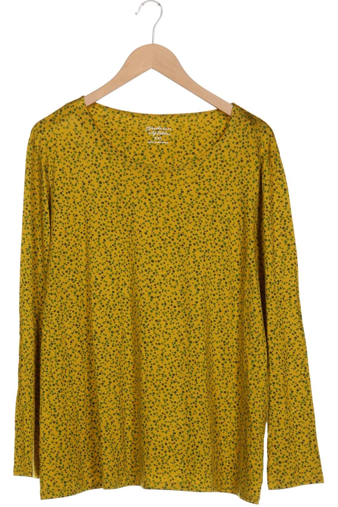 

Gudrun Sjödén Damen Langarmshirt, gelb, Gr. 46
