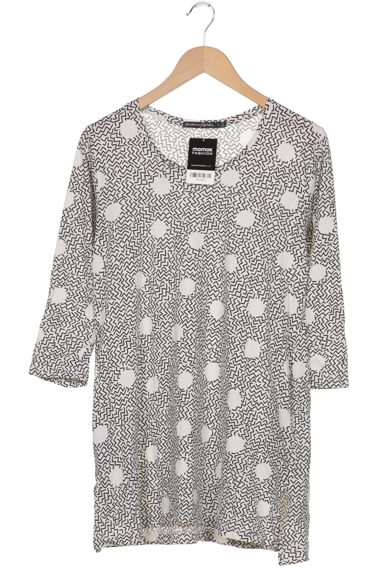 

Gudrun Sjödén Damen Langarmshirt, weiß