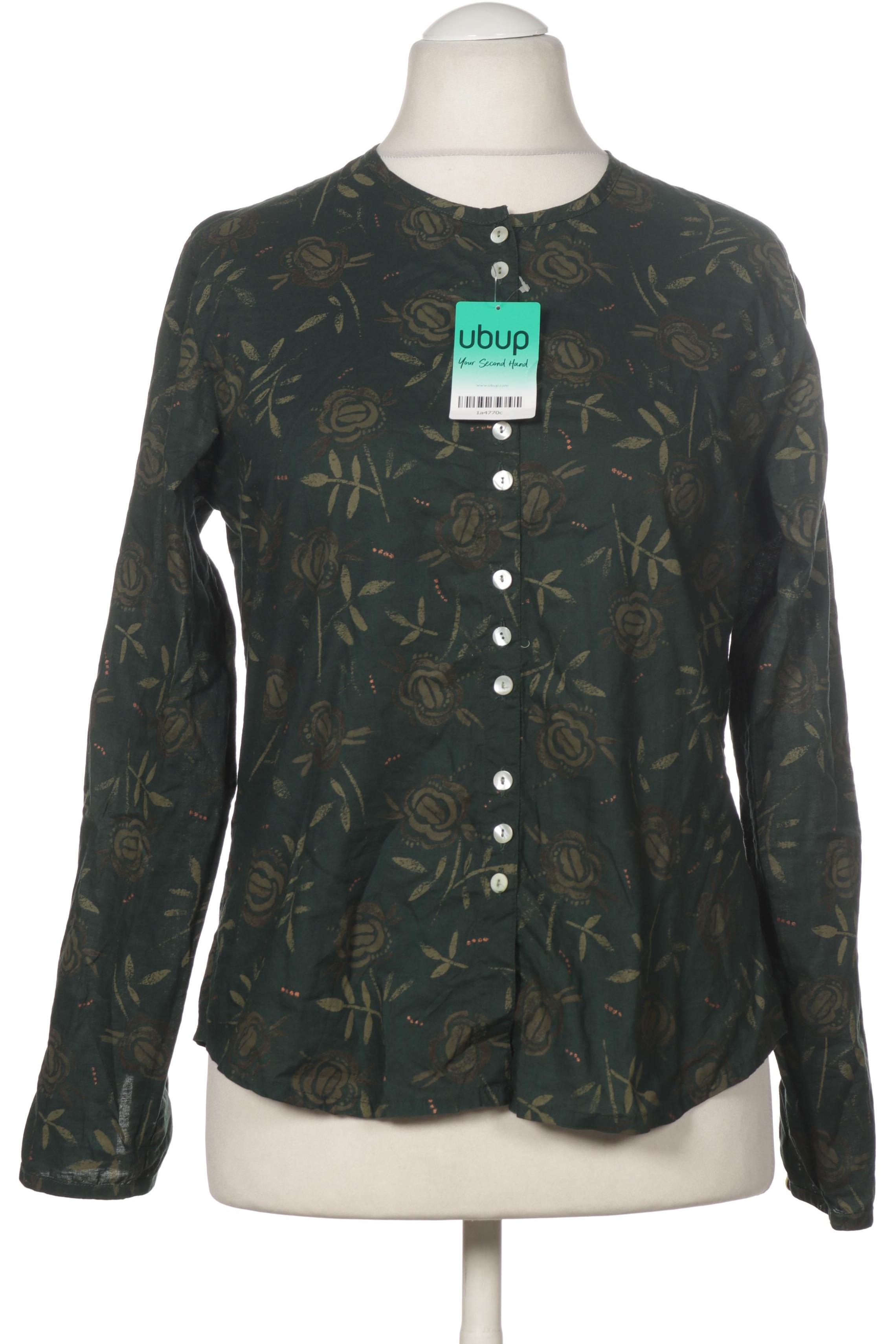 

Gudrun Sjödén Damen Bluse, grün, Gr. 38