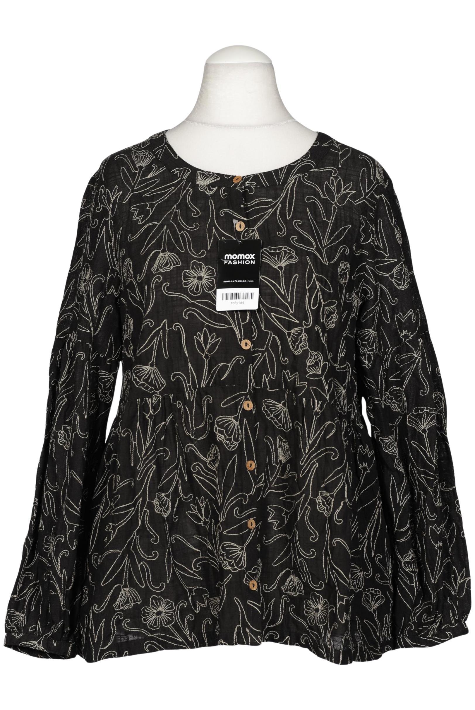 

Gudrun Sjödén Damen Bluse, schwarz, Gr. 36