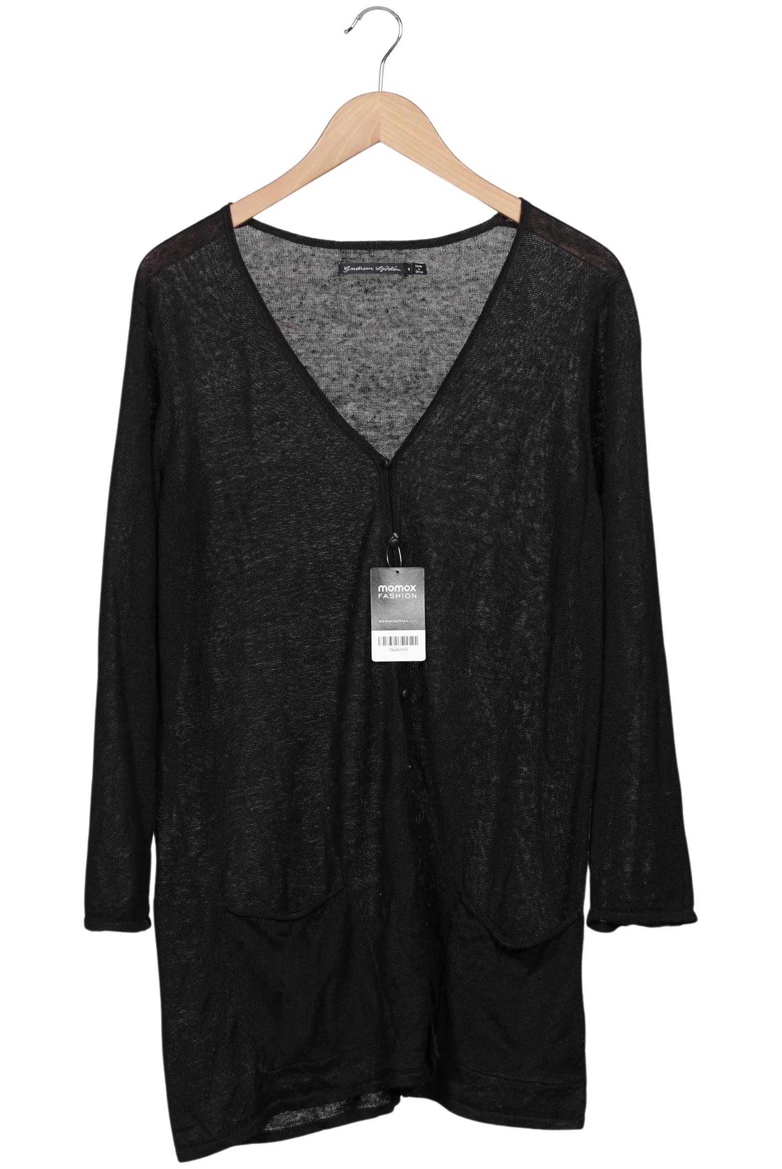 

Gudrun Sjödén Damen Strickjacke, schwarz, Gr. 38