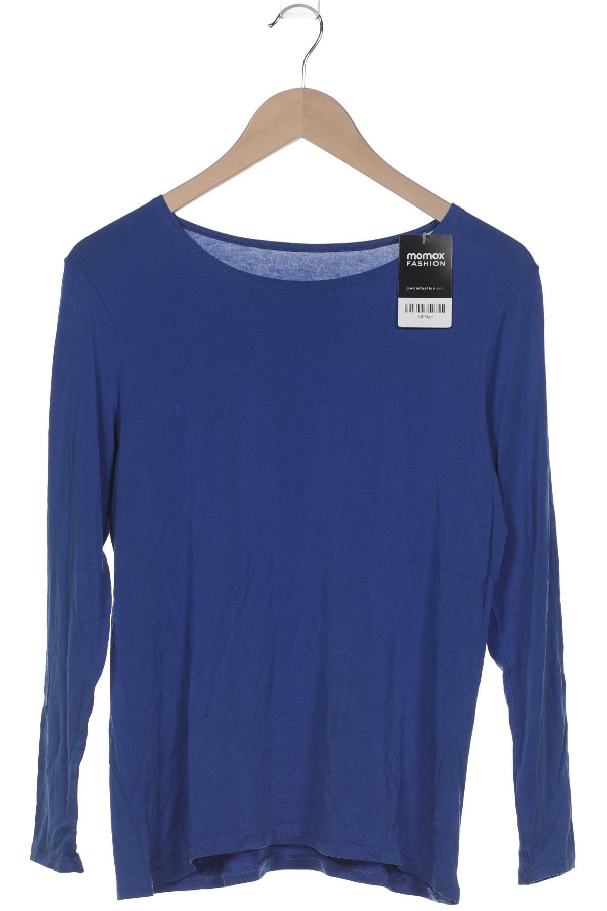 

Gudrun Sjödén Damen Langarmshirt, blau, Gr. 38