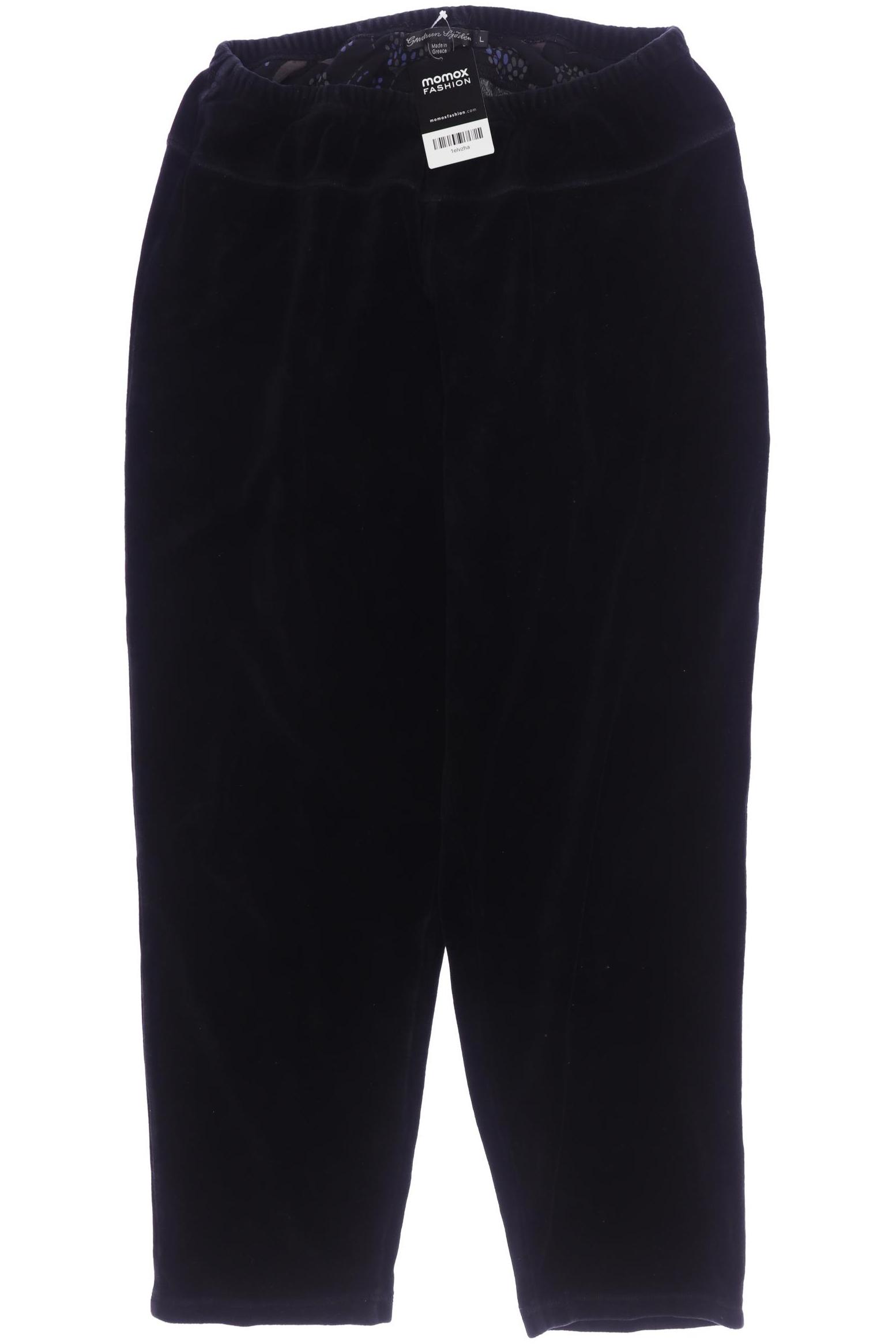 

Gudrun Sjödén Damen Stoffhose, schwarz, Gr. 0