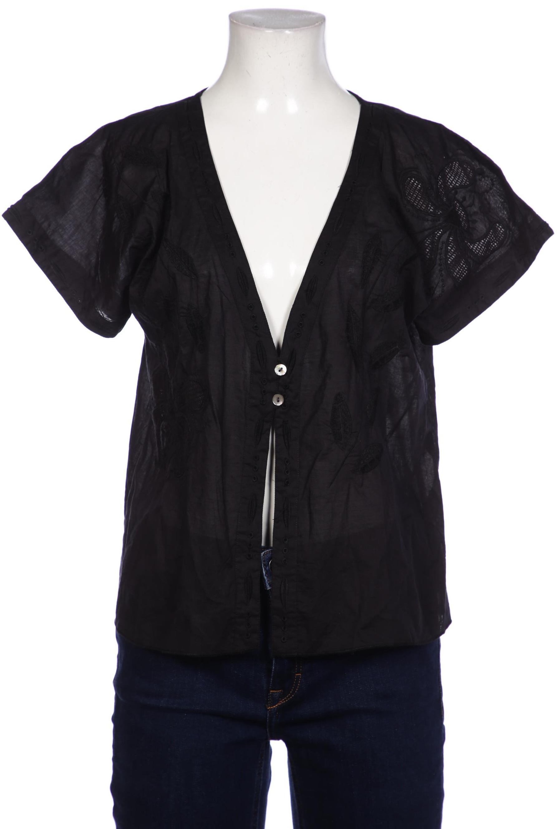 

Gudrun Sjödén Damen Bluse, schwarz, Gr. 36