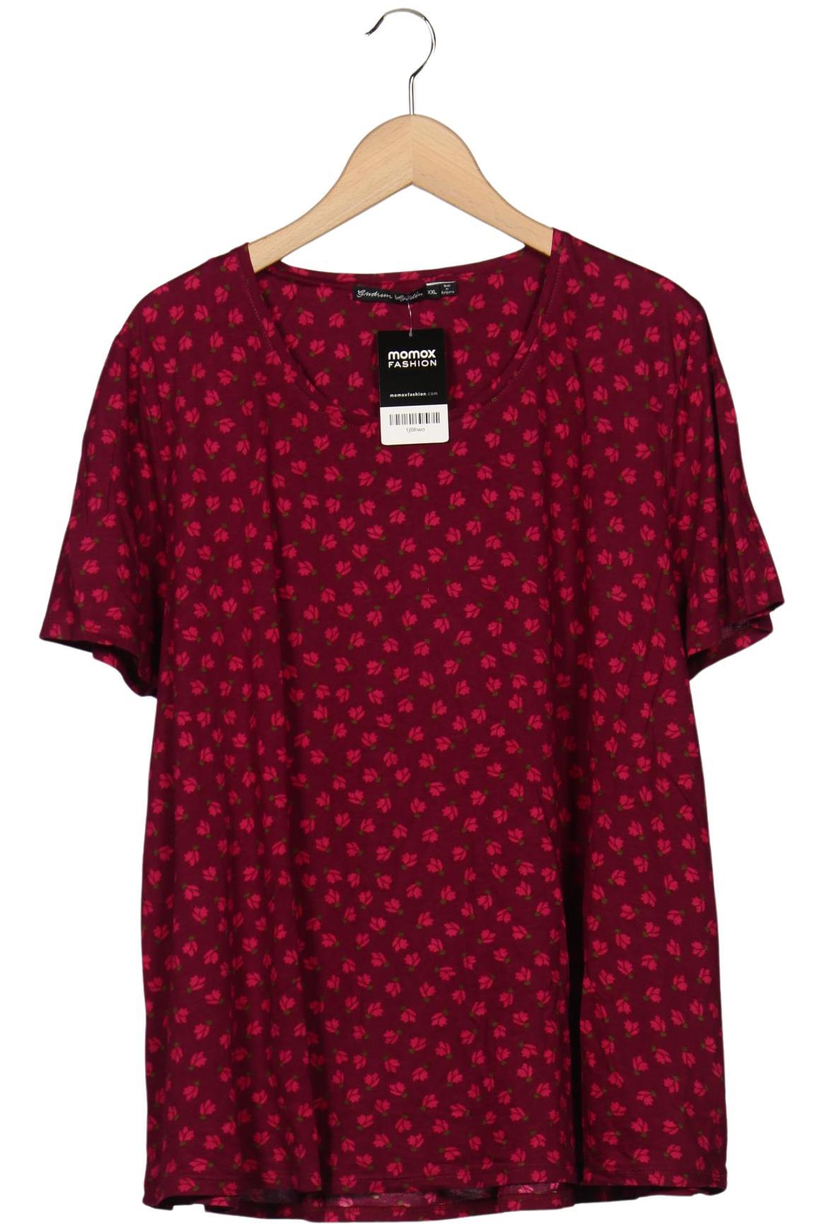 

Gudrun Sjödén Damen T-Shirt, bordeaux, Gr. 46