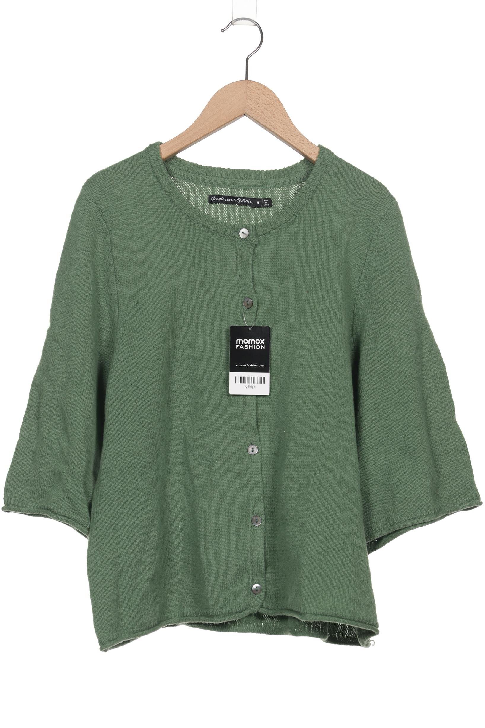 

Gudrun Sjödén Damen Strickjacke, grün, Gr. 38