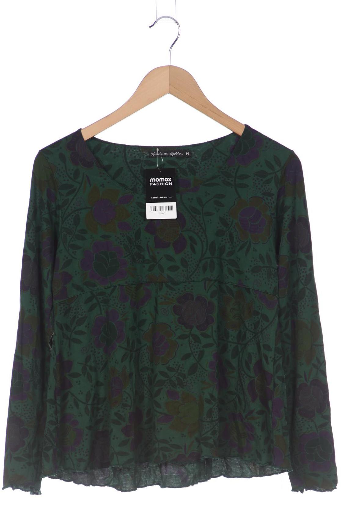 

Gudrun Sjödén Damen Langarmshirt, grün, Gr. 38