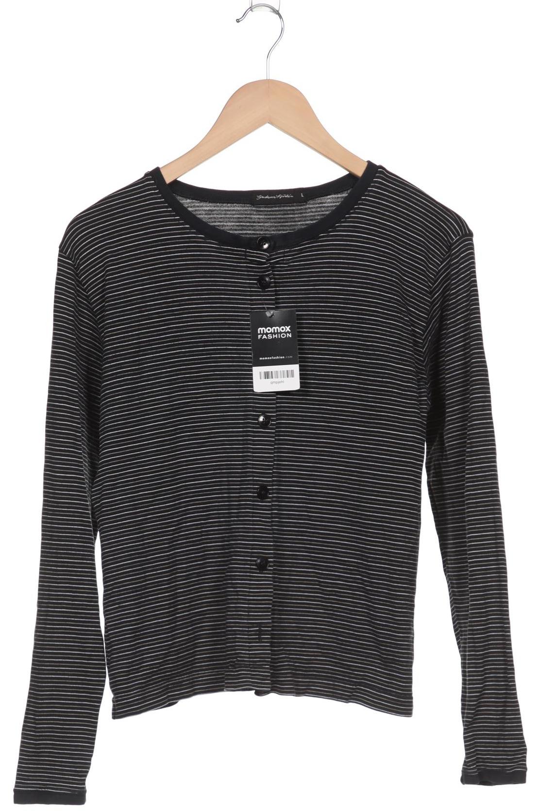 

Gudrun Sjödén Damen Strickjacke, schwarz, Gr. 42