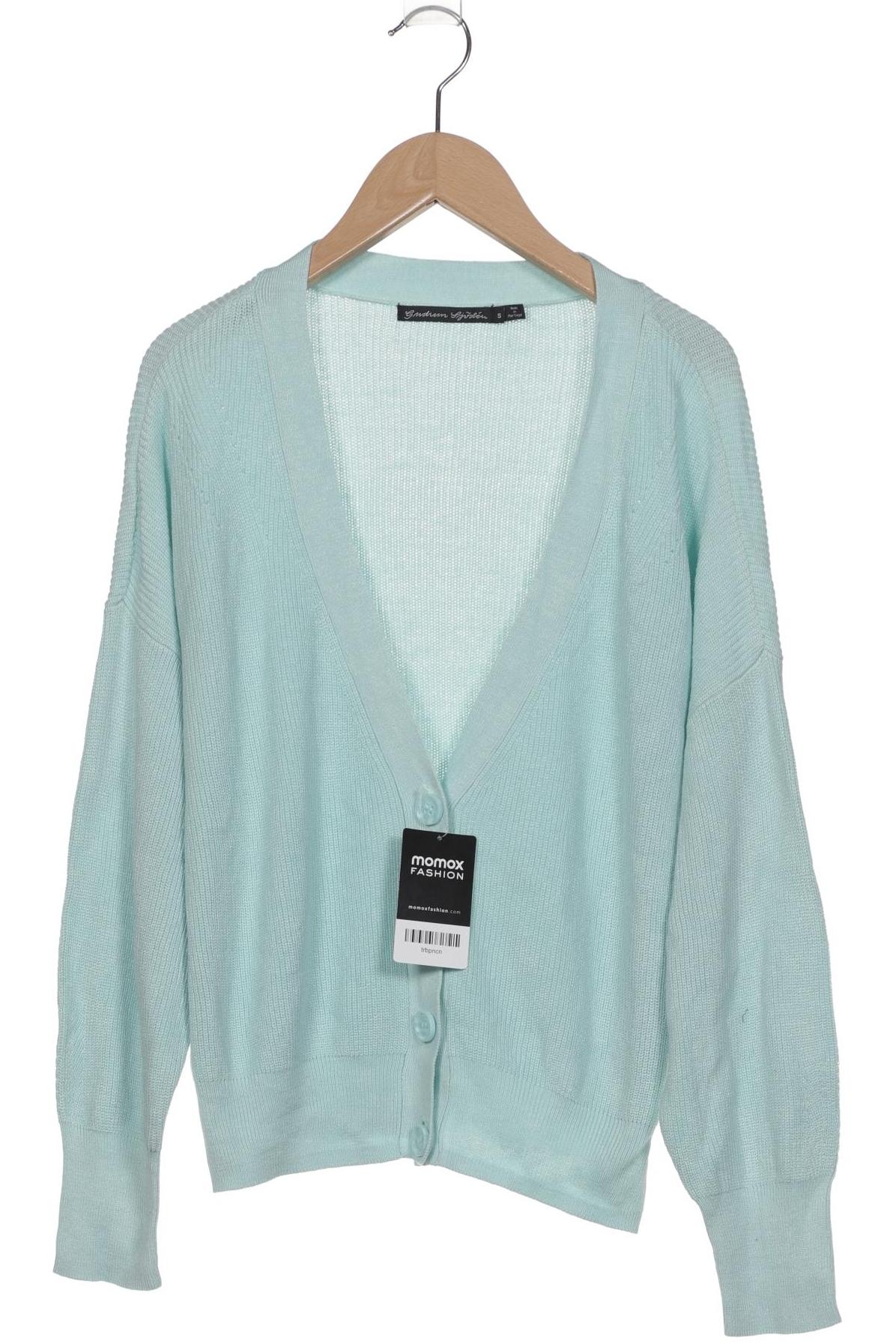 

Gudrun Sjödén Damen Strickjacke, hellblau, Gr. 36
