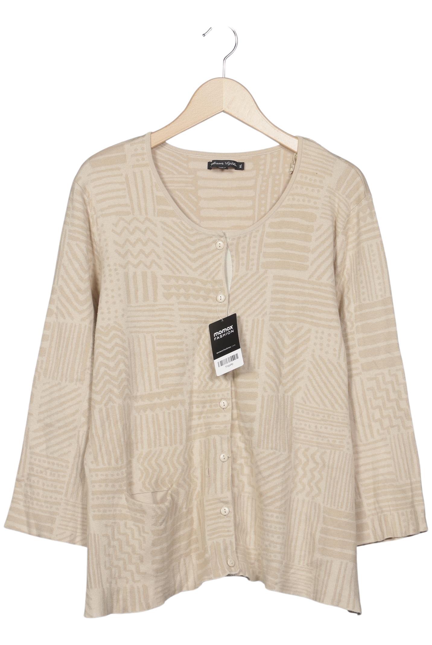 

Gudrun Sjödén Damen Strickjacke, beige, Gr. 44