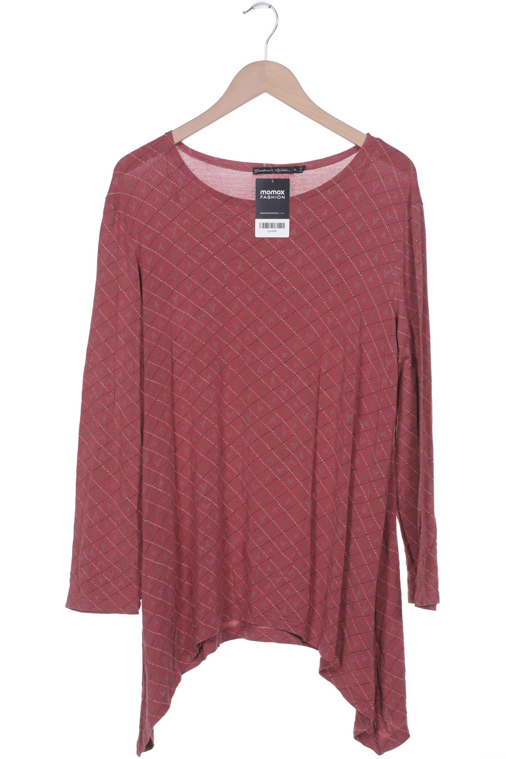 

Gudrun Sjödén Damen Langarmshirt, bordeaux, Gr. 44