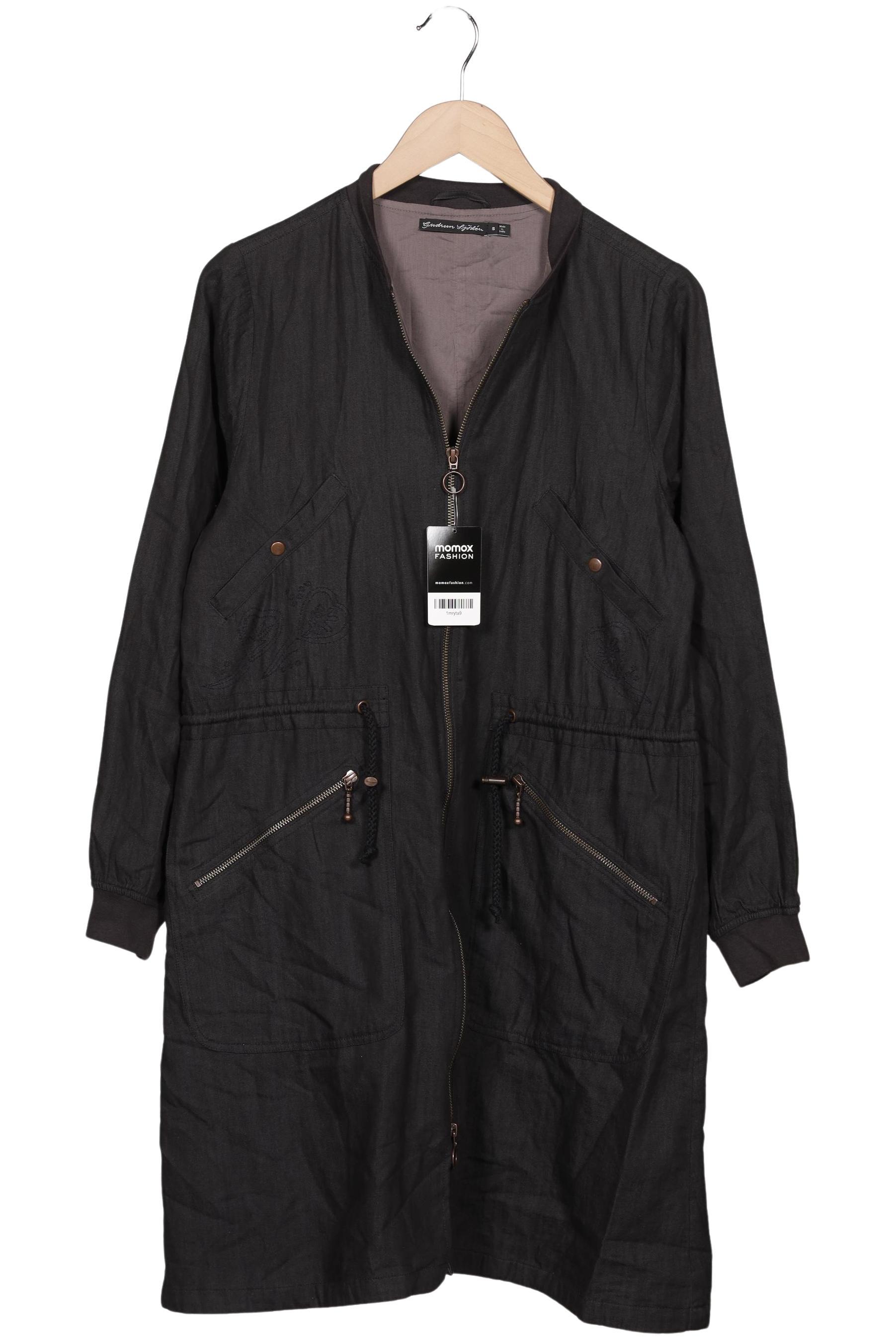 

Gudrun Sjödén Damen Mantel, schwarz, Gr. 36