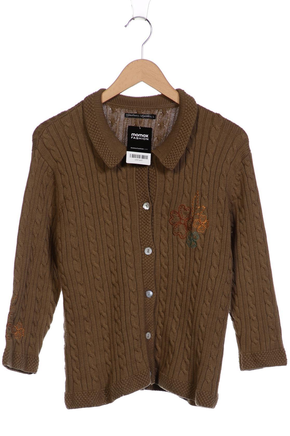 

Gudrun Sjödén Damen Strickjacke, braun, Gr. 42