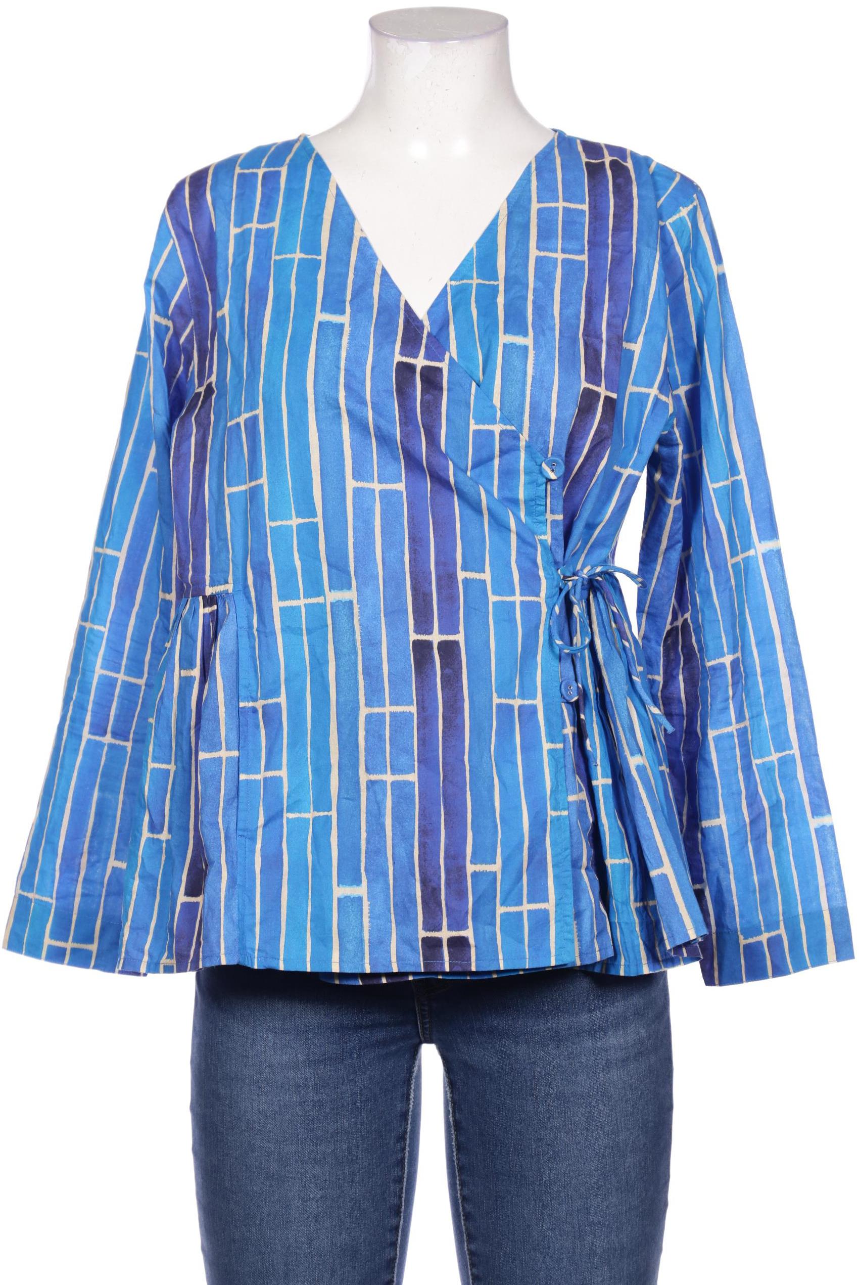 

Gudrun Sjödén Damen Bluse, blau, Gr. 38