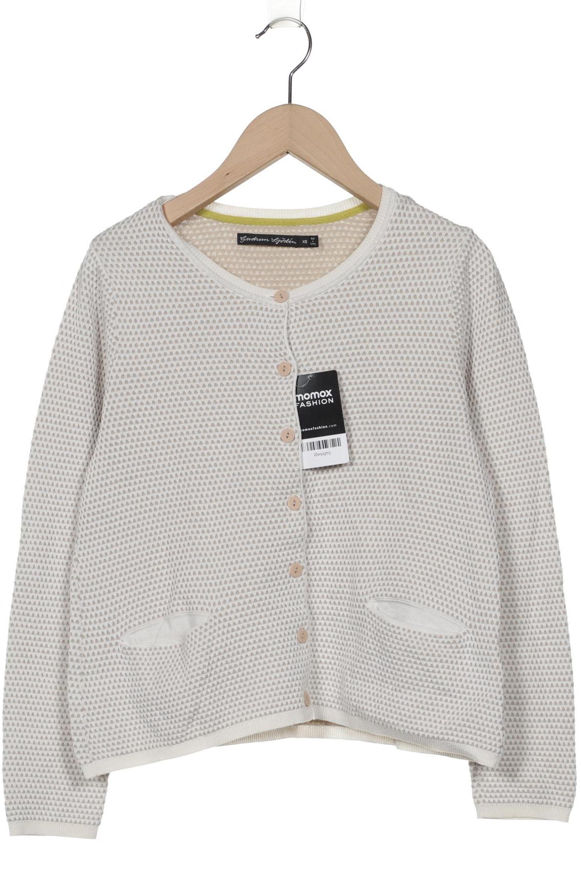 

Gudrun Sjödén Damen Strickjacke, cremeweiß