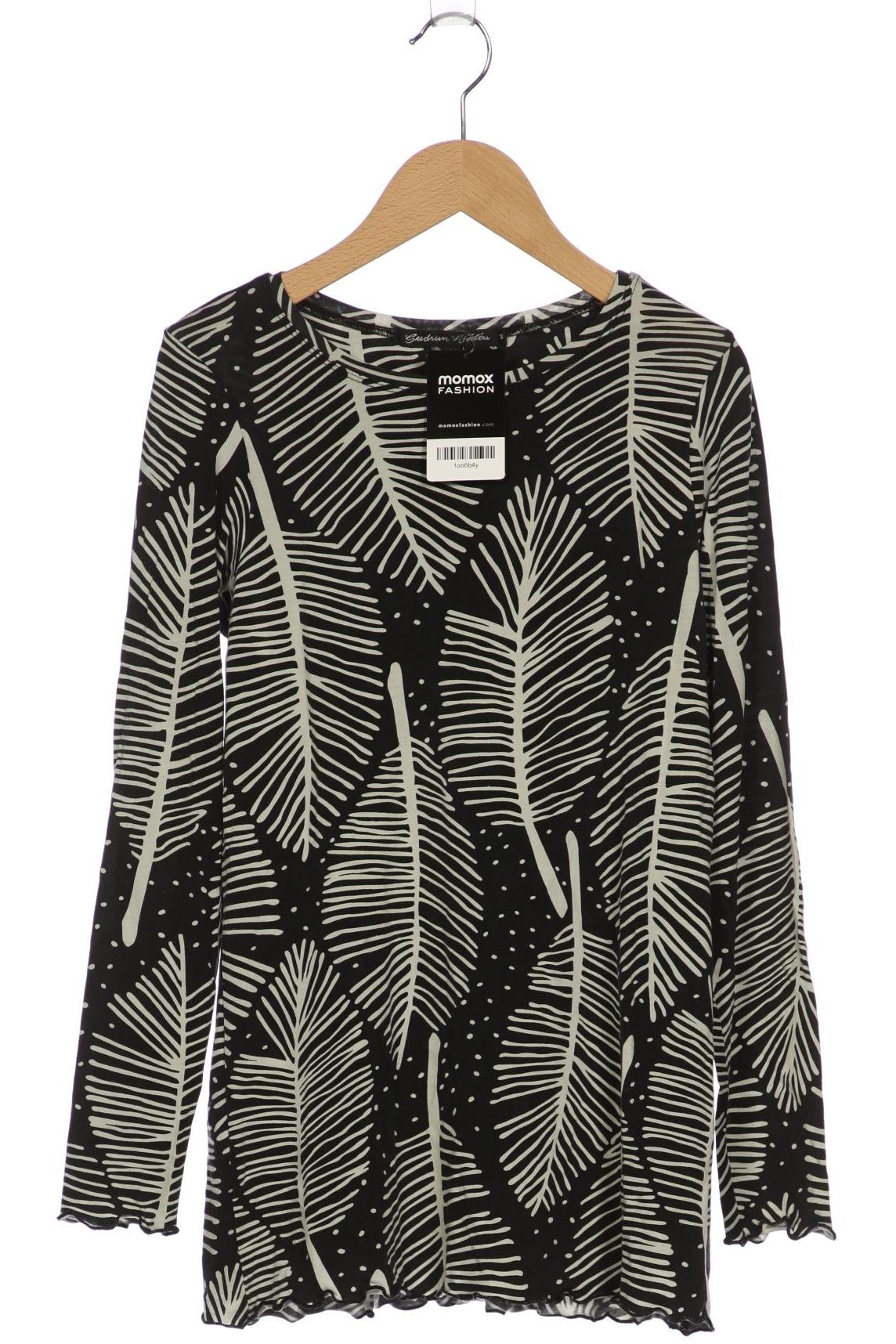 

Gudrun Sjödén Damen Langarmshirt, grau, Gr. 36