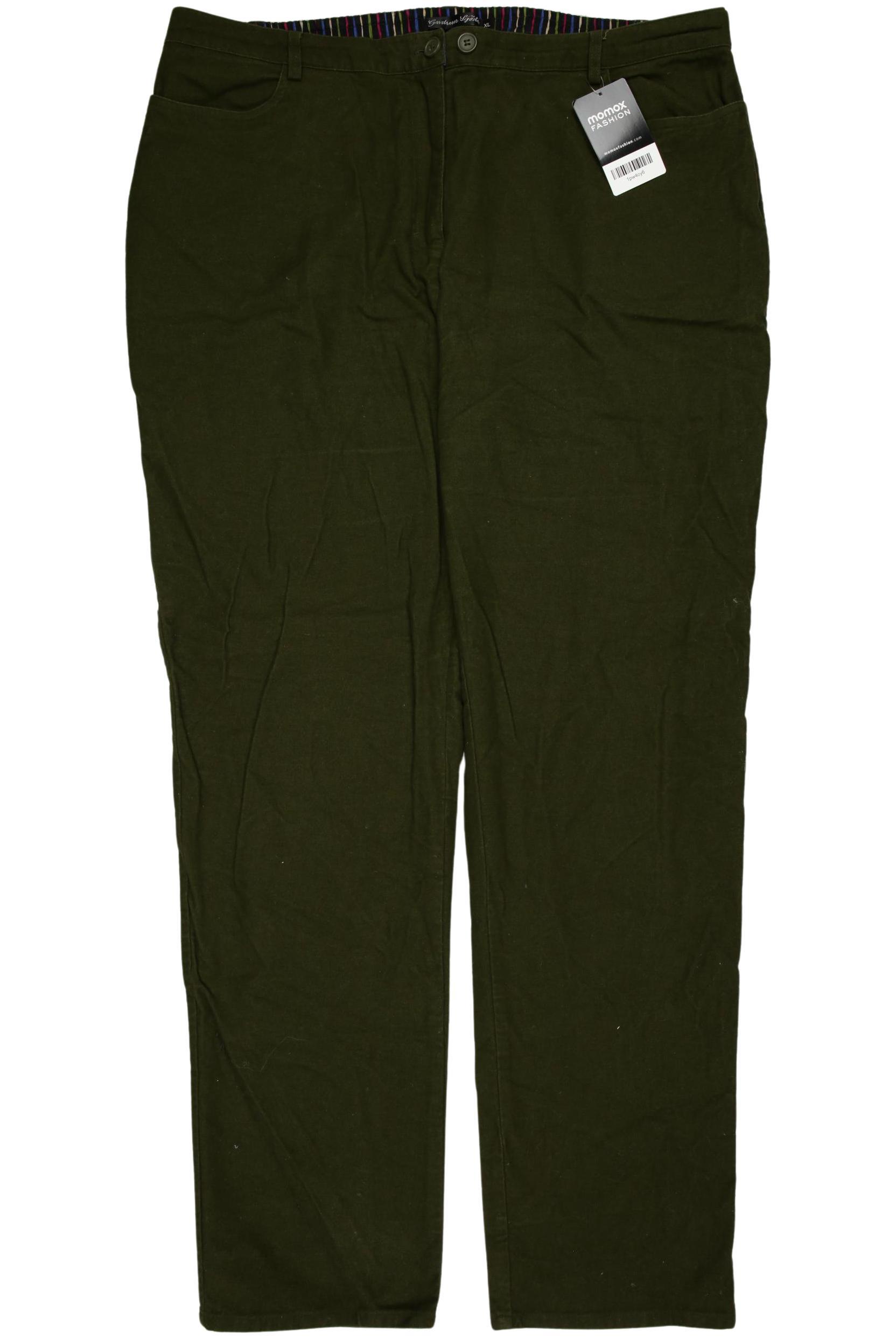 

Gudrun Sjödén Damen Stoffhose, grün, Gr. 0