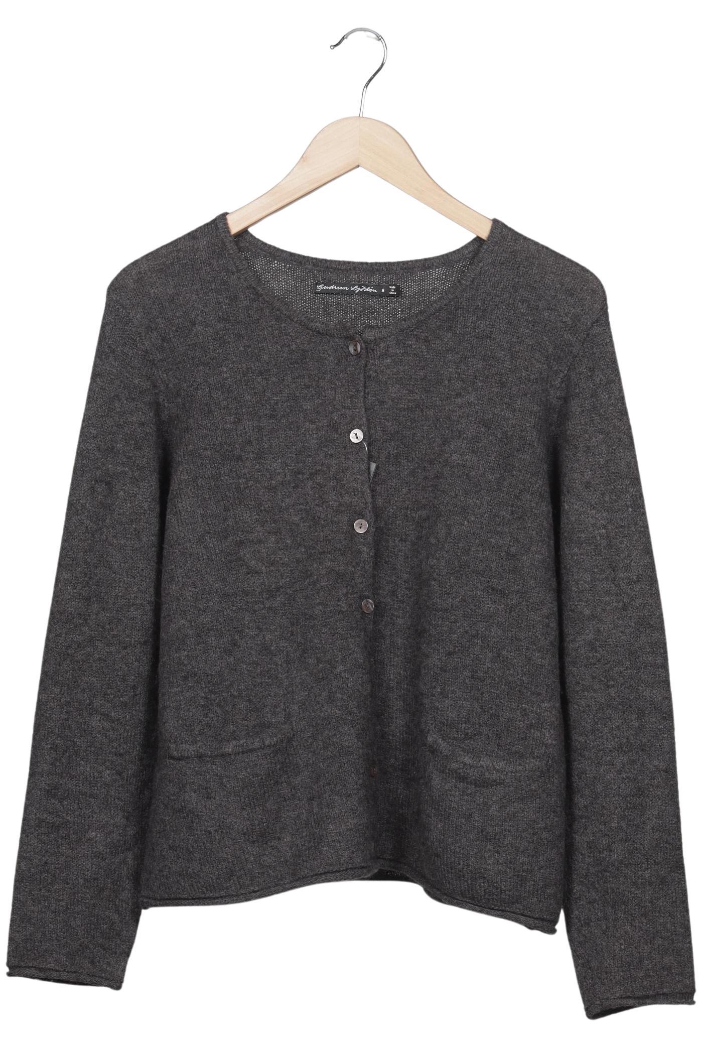 

Gudrun Sjödén Damen Strickjacke, grau, Gr. 38