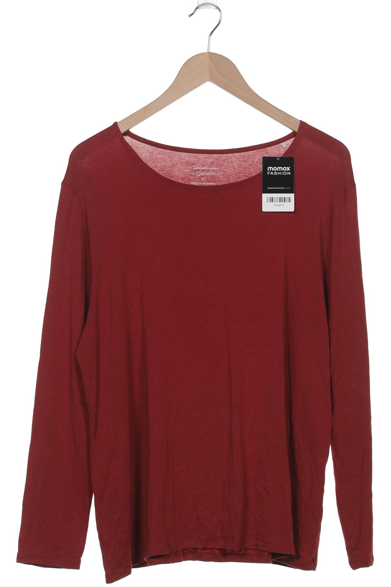 

Gudrun Sjödén Damen Langarmshirt, bordeaux, Gr. 44