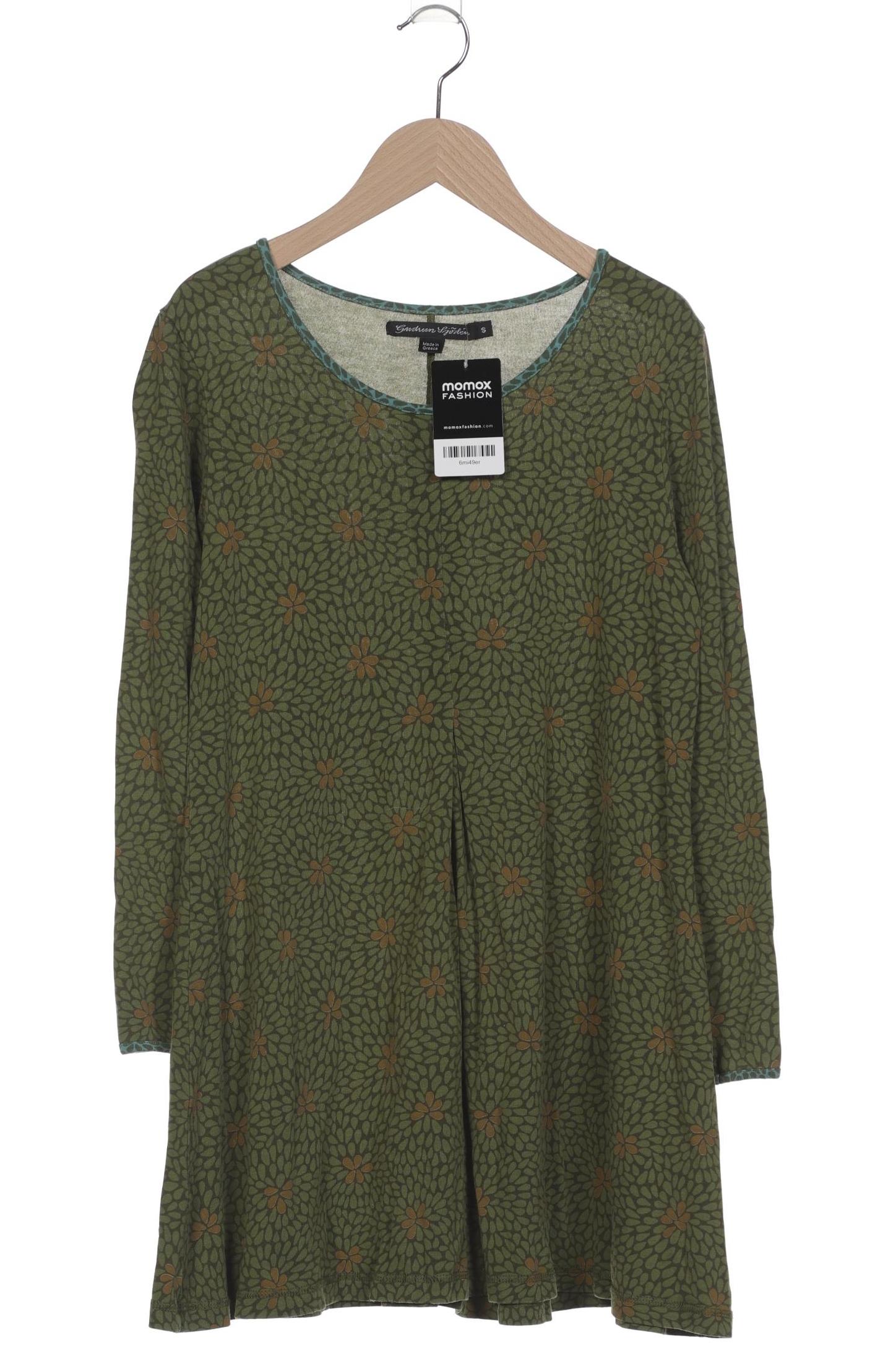 

Gudrun Sjödén Damen Langarmshirt, grün, Gr. 36