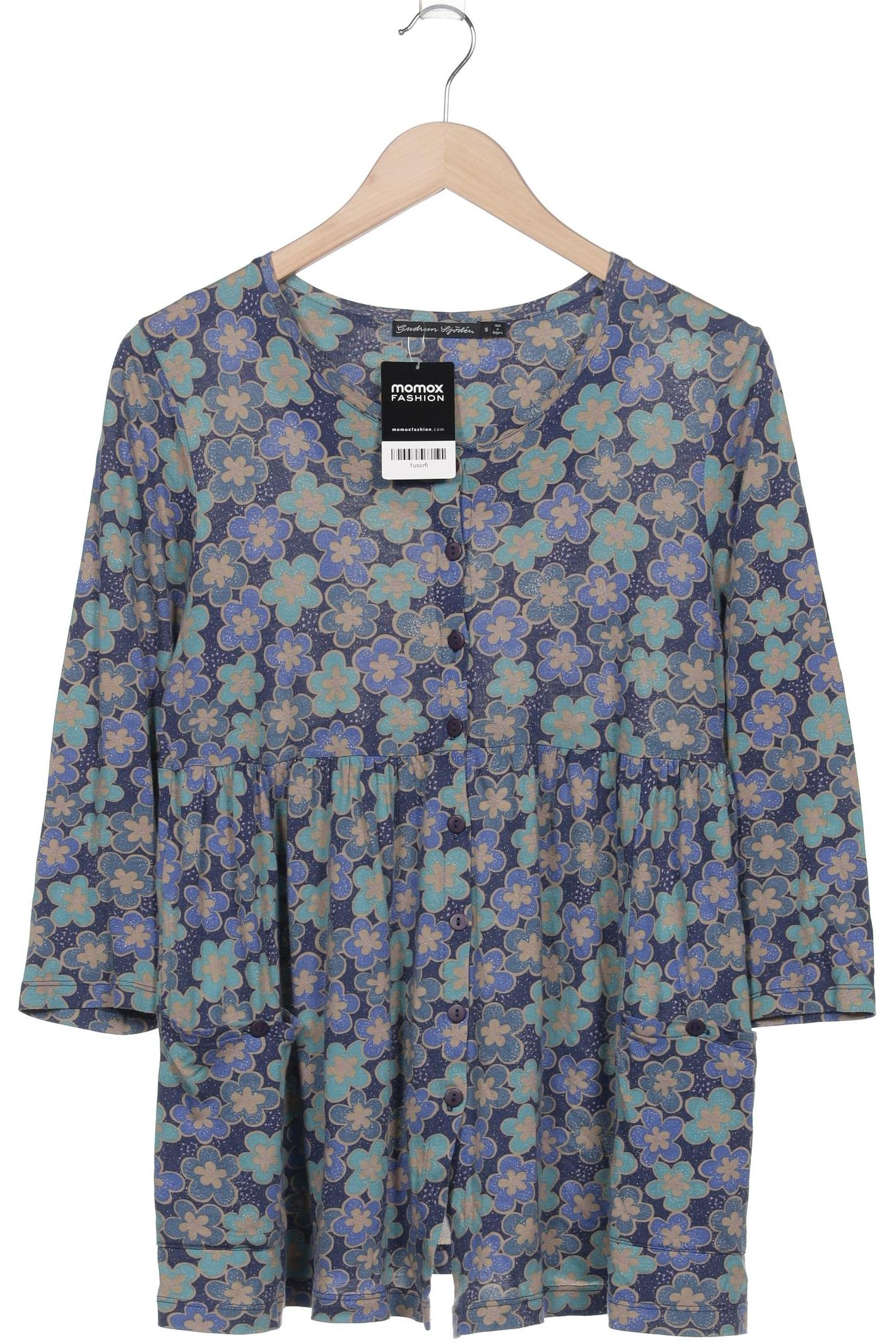 

Gudrun Sjödén Damen Langarmshirt, marineblau, Gr. 36