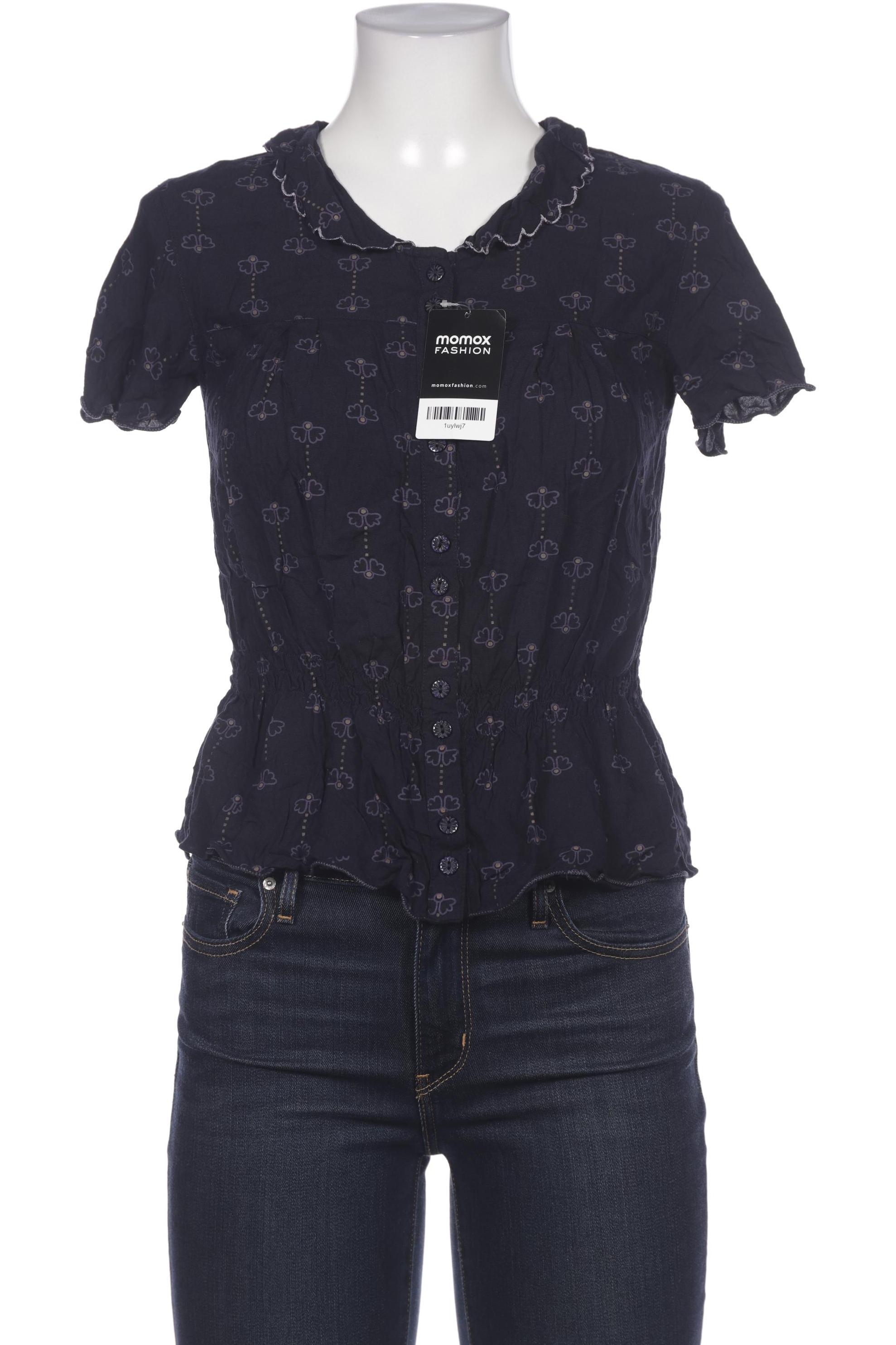 

Gudrun Sjödén Damen Bluse, marineblau, Gr. 36