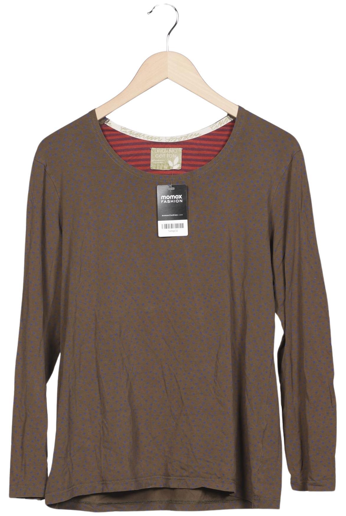 

Gudrun Sjödén Damen Langarmshirt, braun, Gr. 44