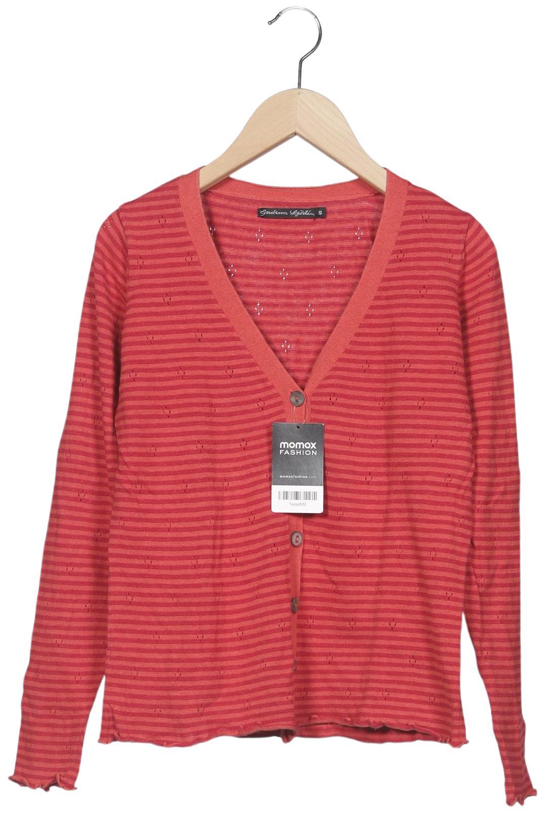 

Gudrun Sjödén Damen Strickjacke, rot, Gr. 36
