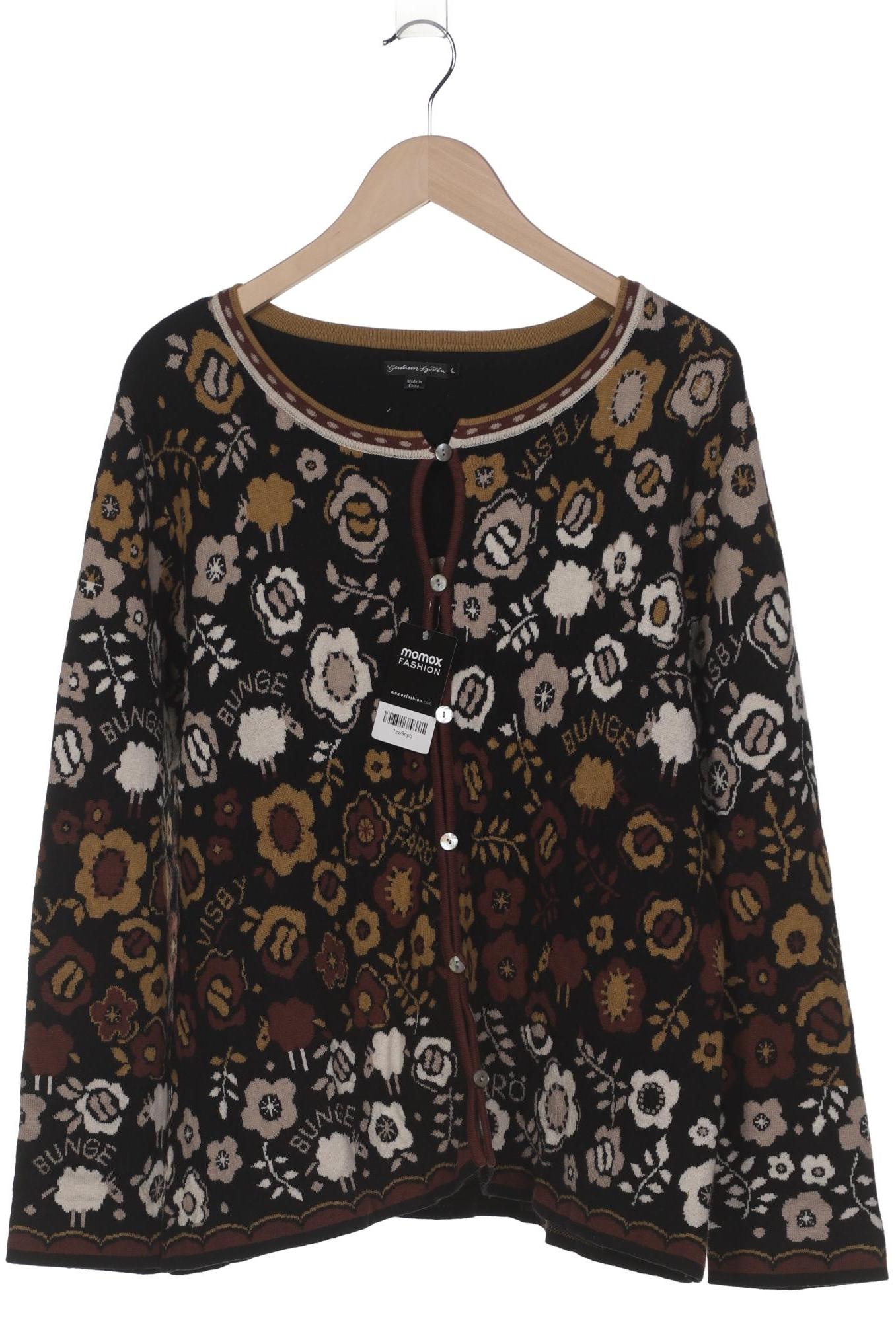 

Gudrun Sjödén Damen Strickjacke, schwarz, Gr. 44