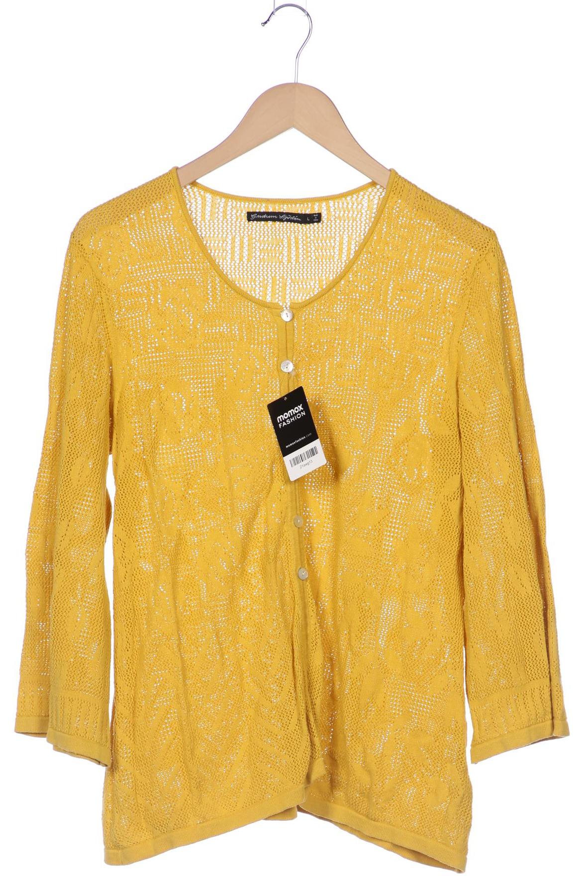 

Gudrun Sjödén Damen Strickjacke, gelb