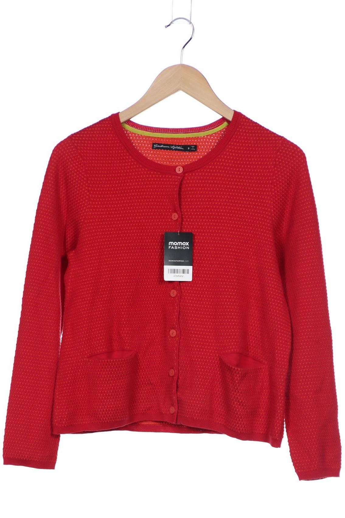 

Gudrun Sjödén Damen Strickjacke, rot, Gr. 36