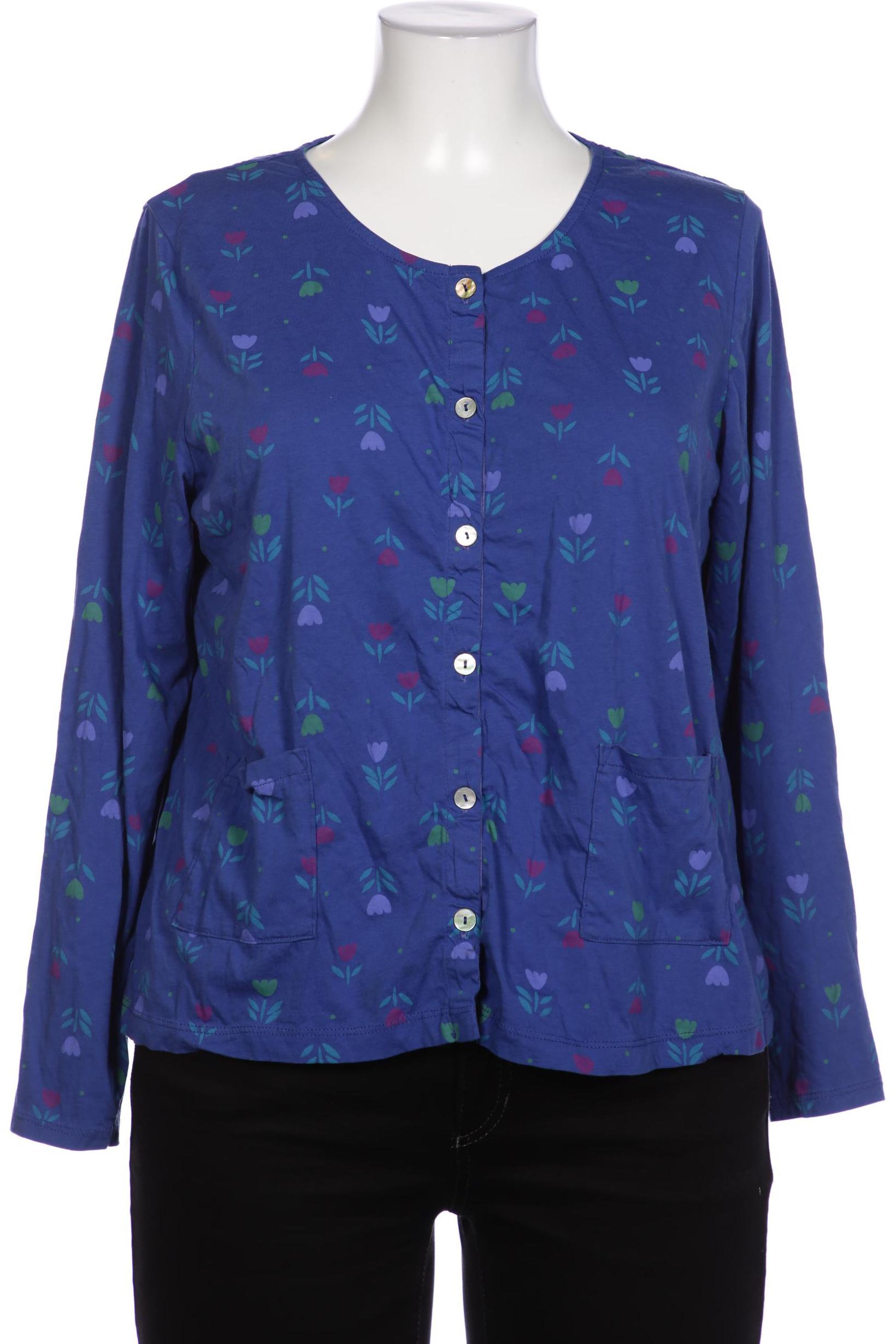 

Gudrun Sjödén Damen Bluse, blau, Gr. 42