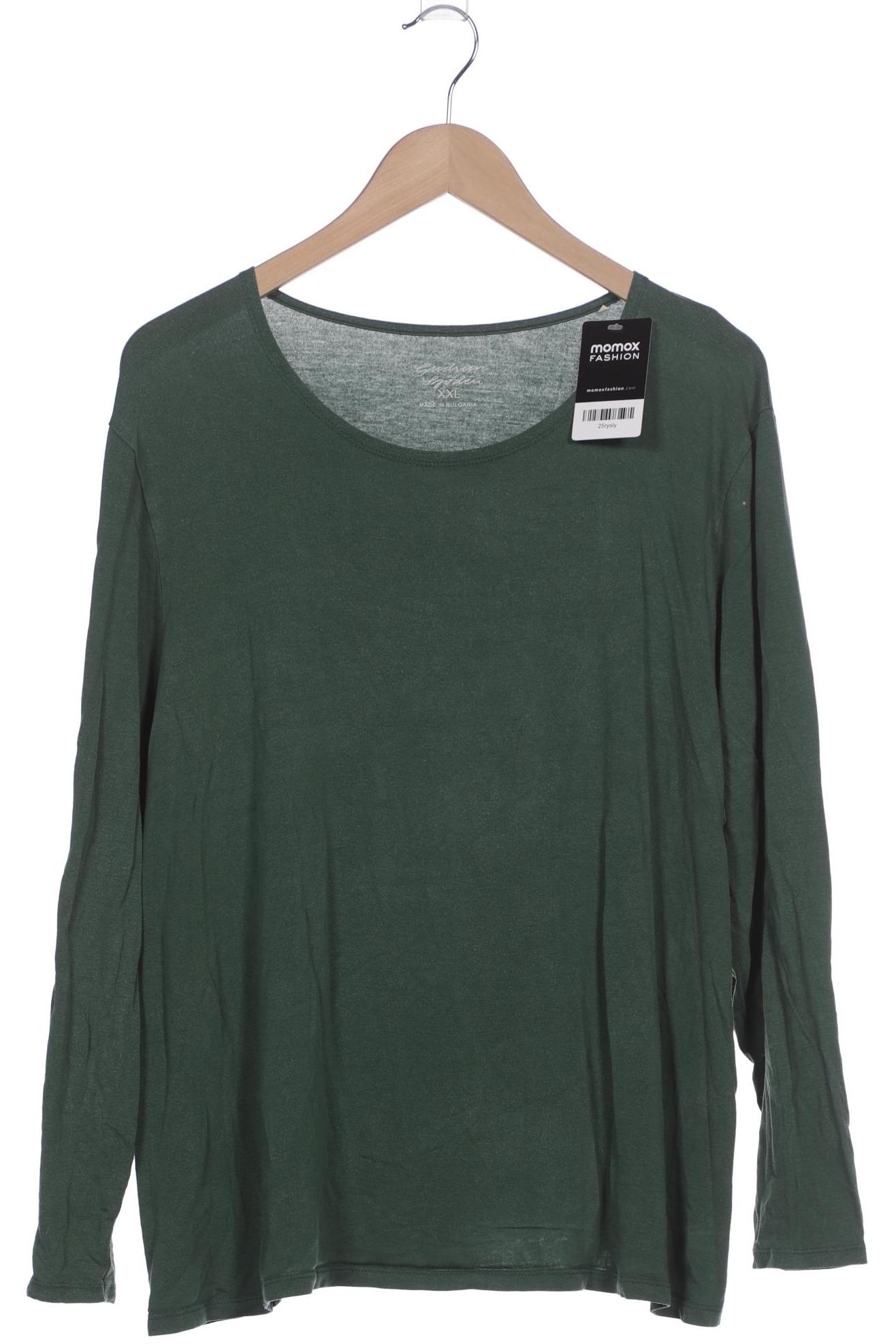

Gudrun Sjödén Damen Langarmshirt, grün, Gr. 46