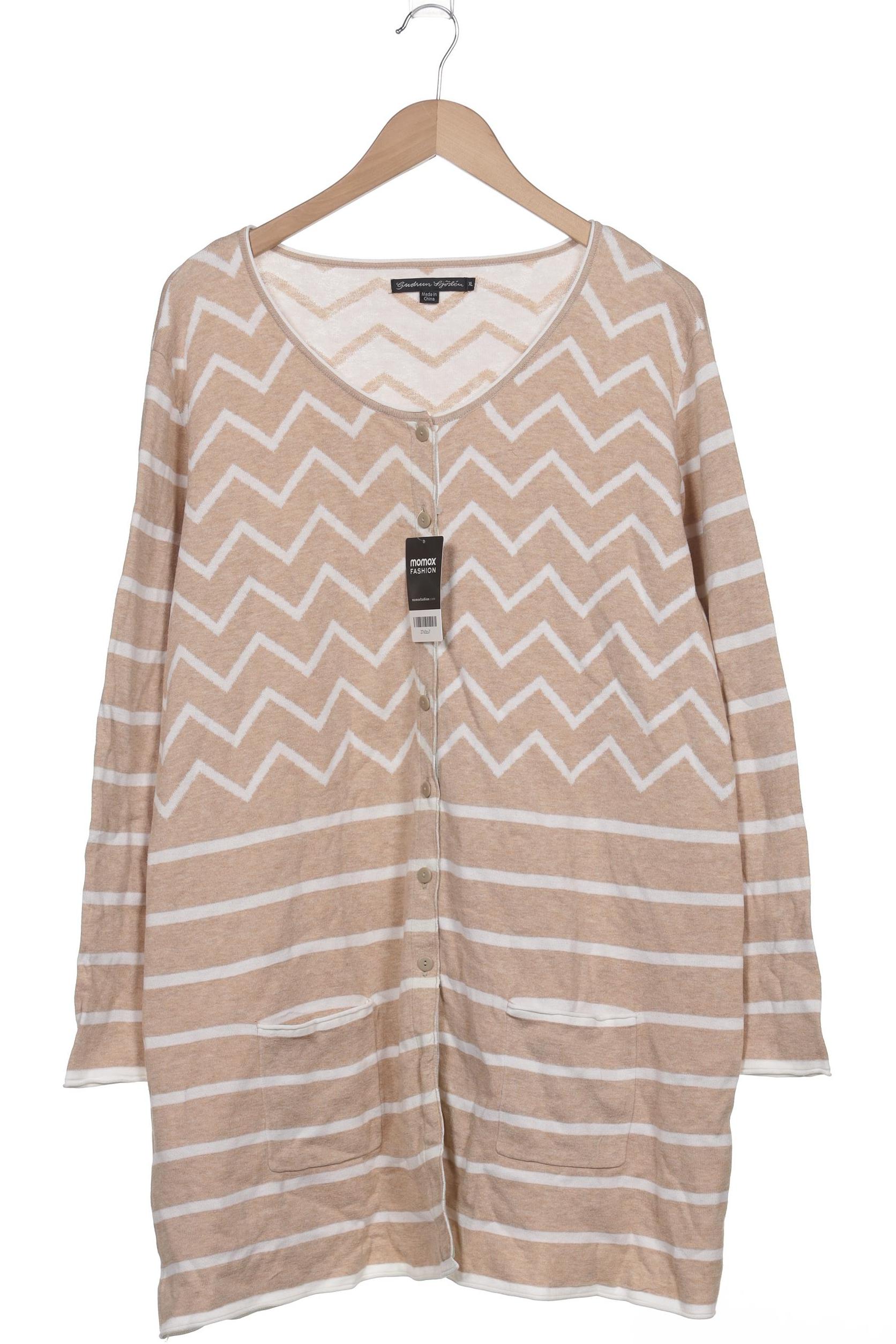 

Gudrun Sjödén Damen Strickjacke, beige, Gr. 44