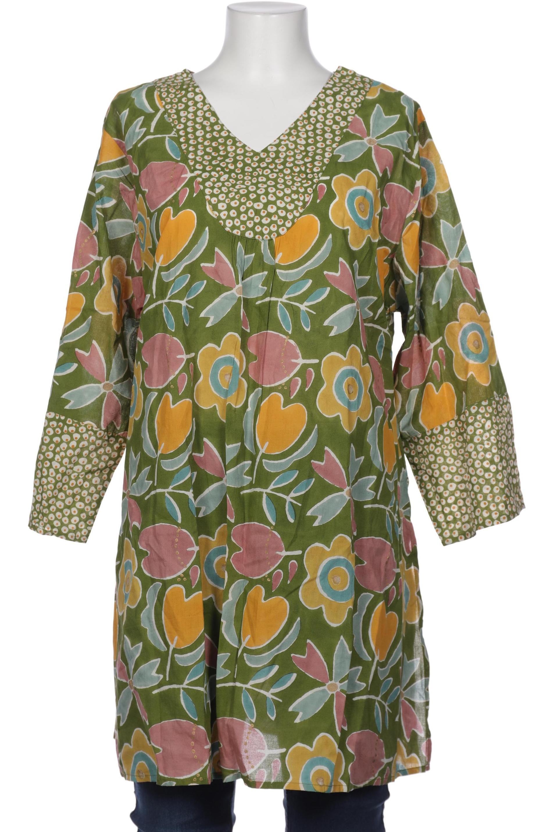 

Gudrun Sjödén Damen Bluse, grün, Gr. 44