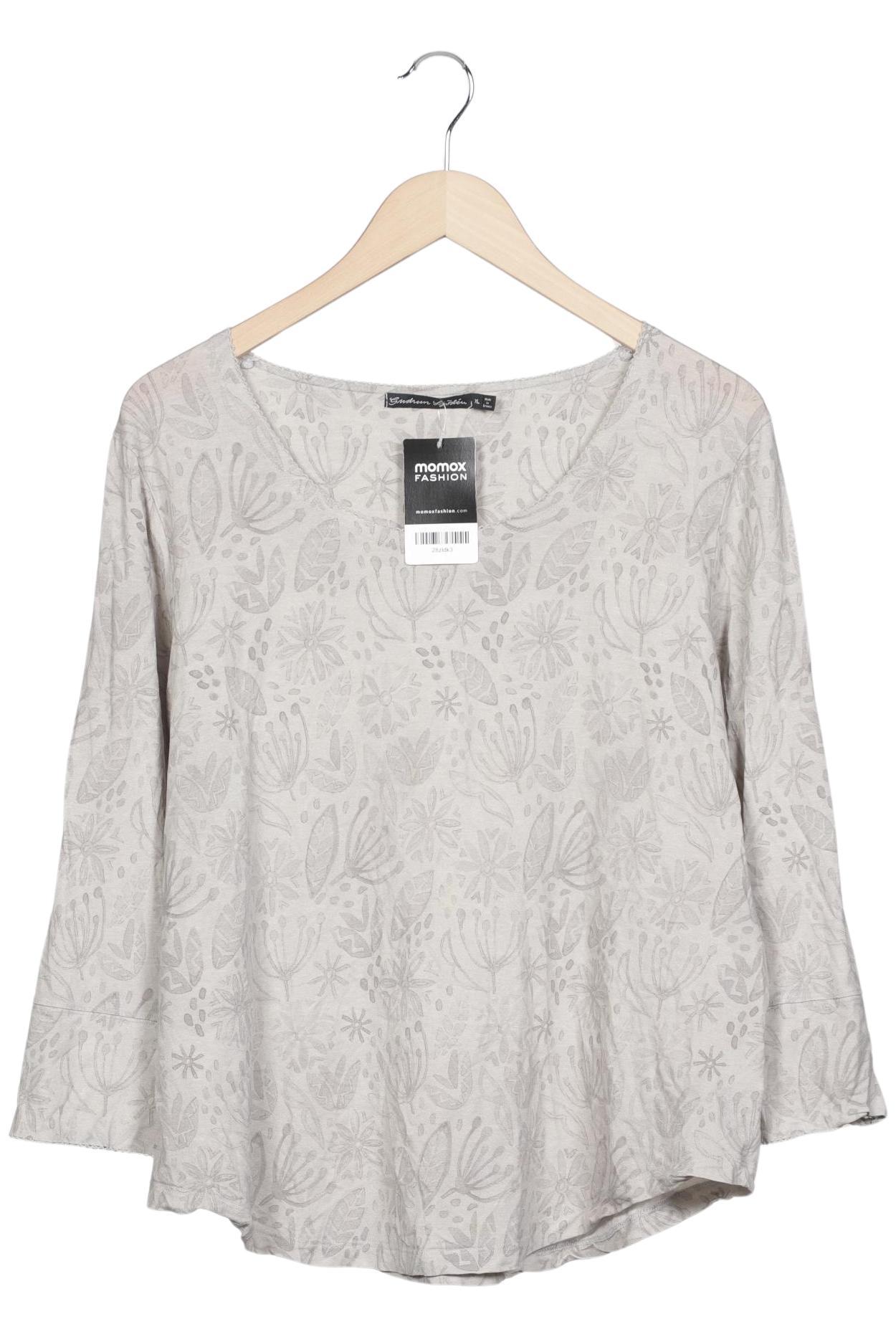 

Gudrun Sjödén Damen Langarmshirt, grau, Gr. 44