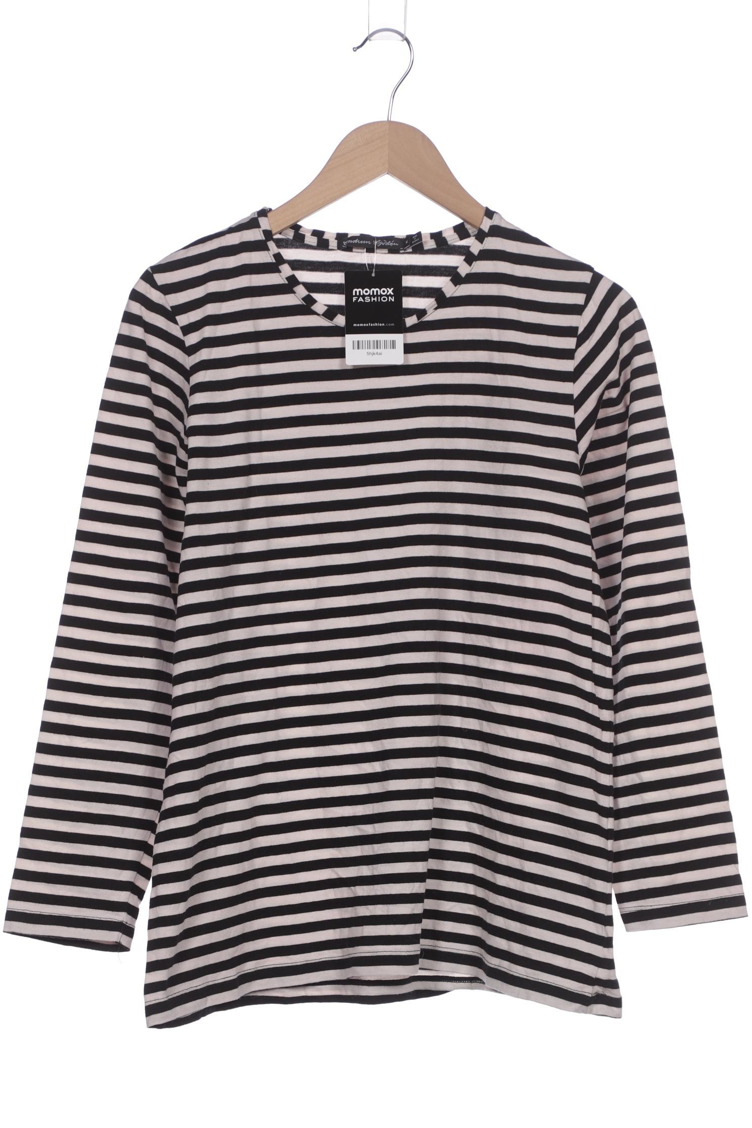 

Gudrun Sjödén Damen Langarmshirt, schwarz, Gr. 38