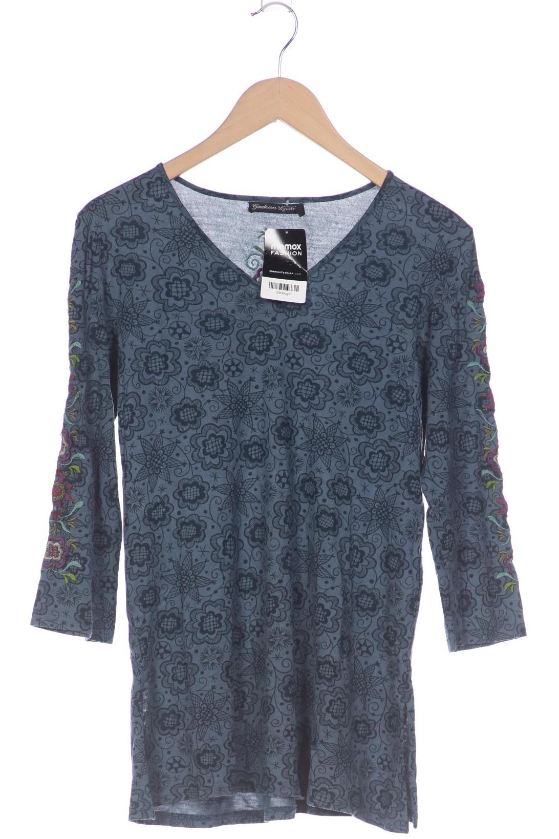 

Gudrun Sjödén Damen Langarmshirt, blau, Gr. 38