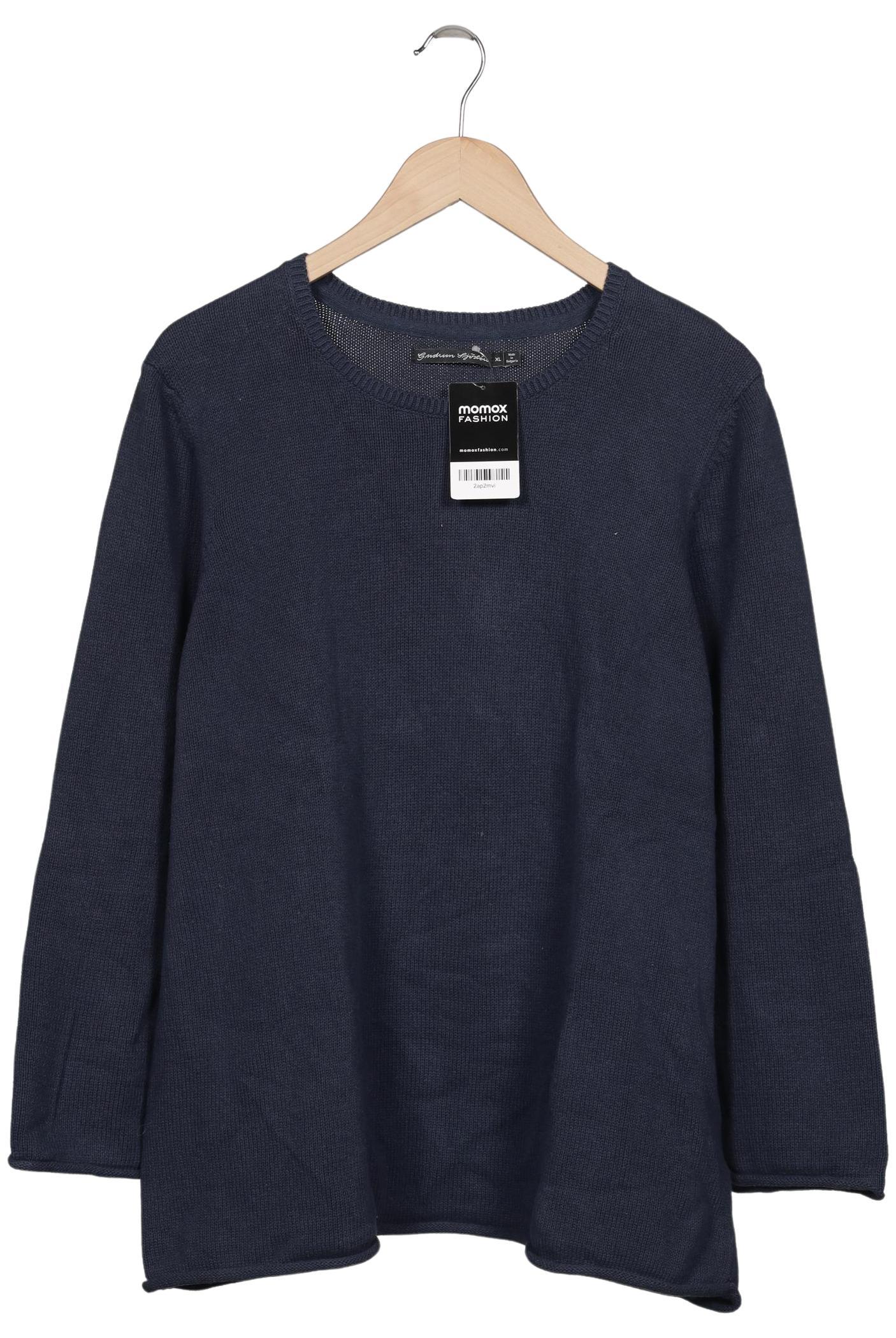 

Gudrun Sjödén Damen Pullover, marineblau, Gr. 44