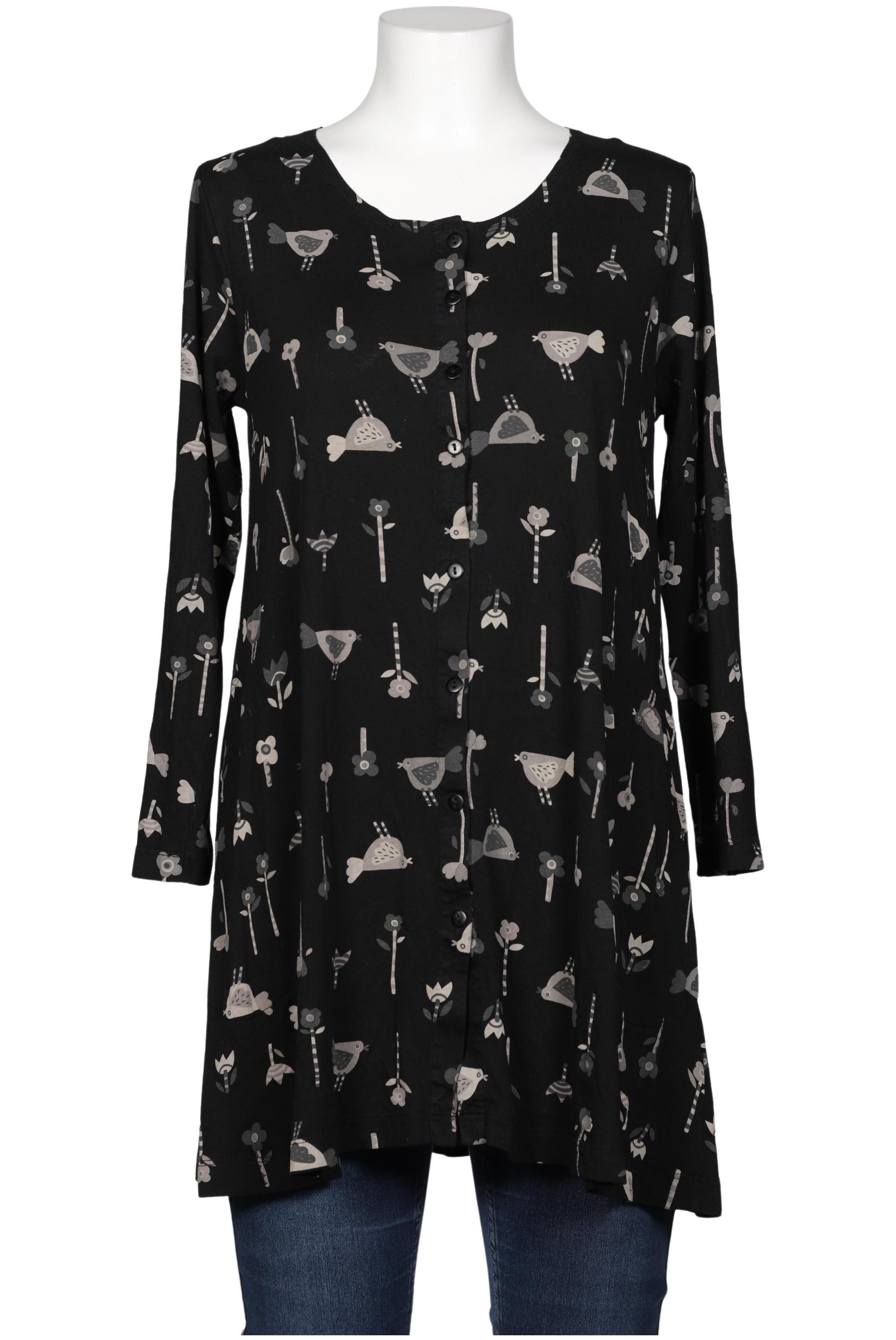 

Gudrun Sjödén Damen Bluse, schwarz, Gr. 38