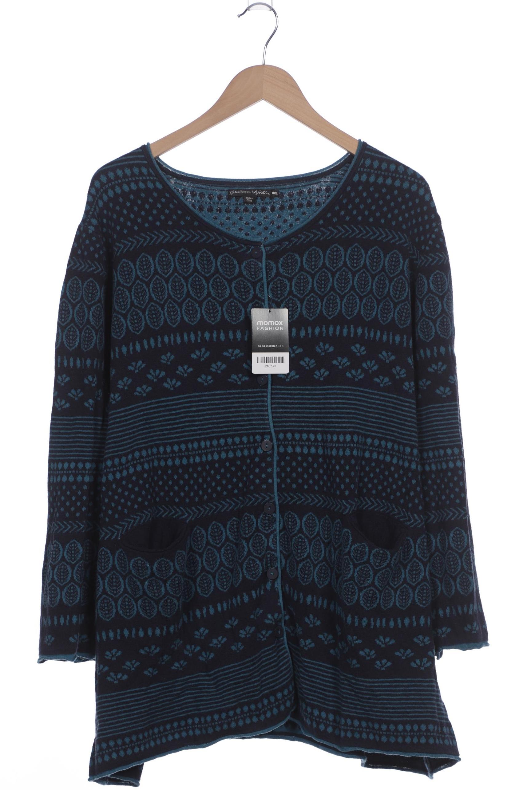 

Gudrun Sjödén Damen Strickjacke, marineblau, Gr. 44