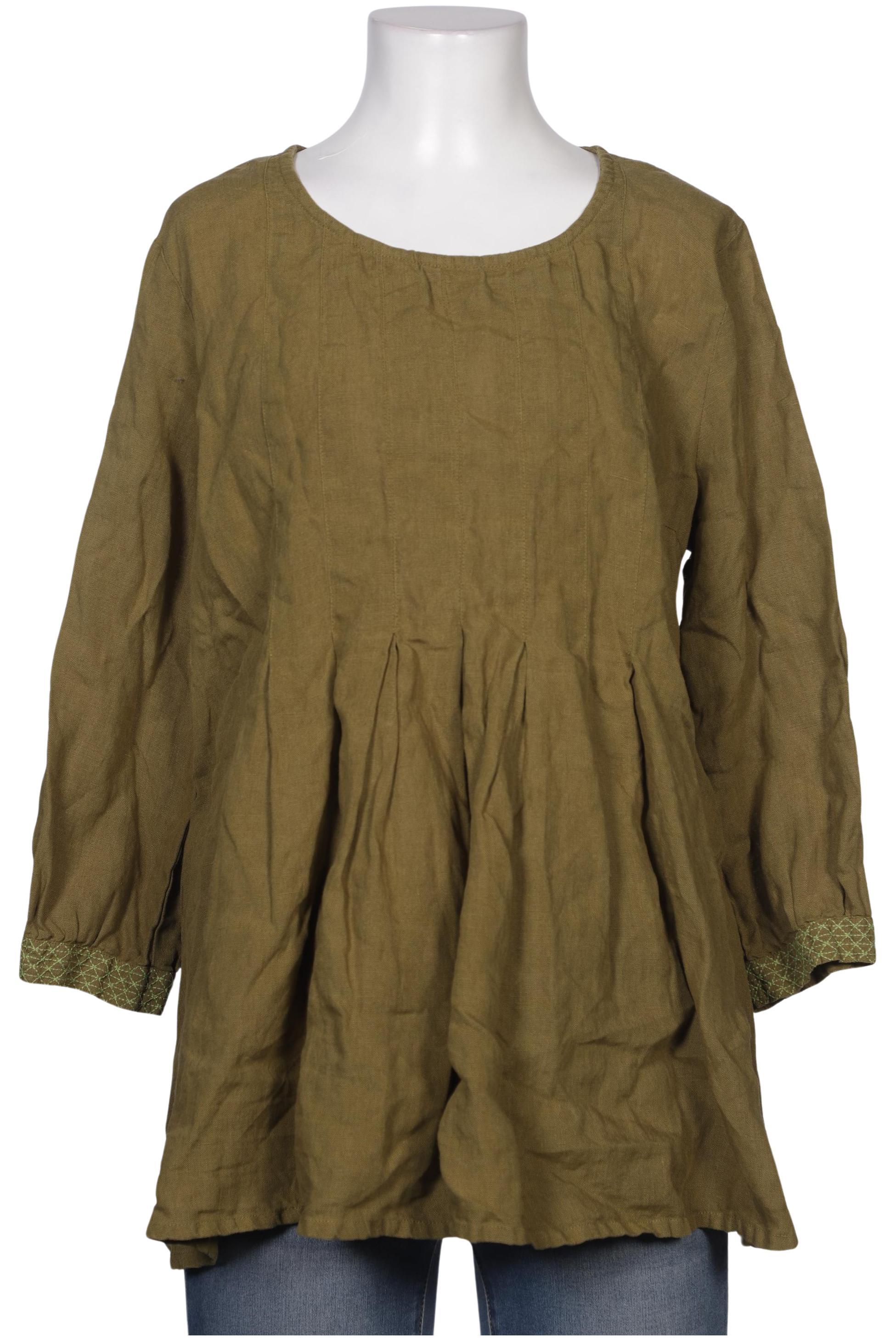 

Gudrun Sjödén Damen Bluse, grün, Gr. 38