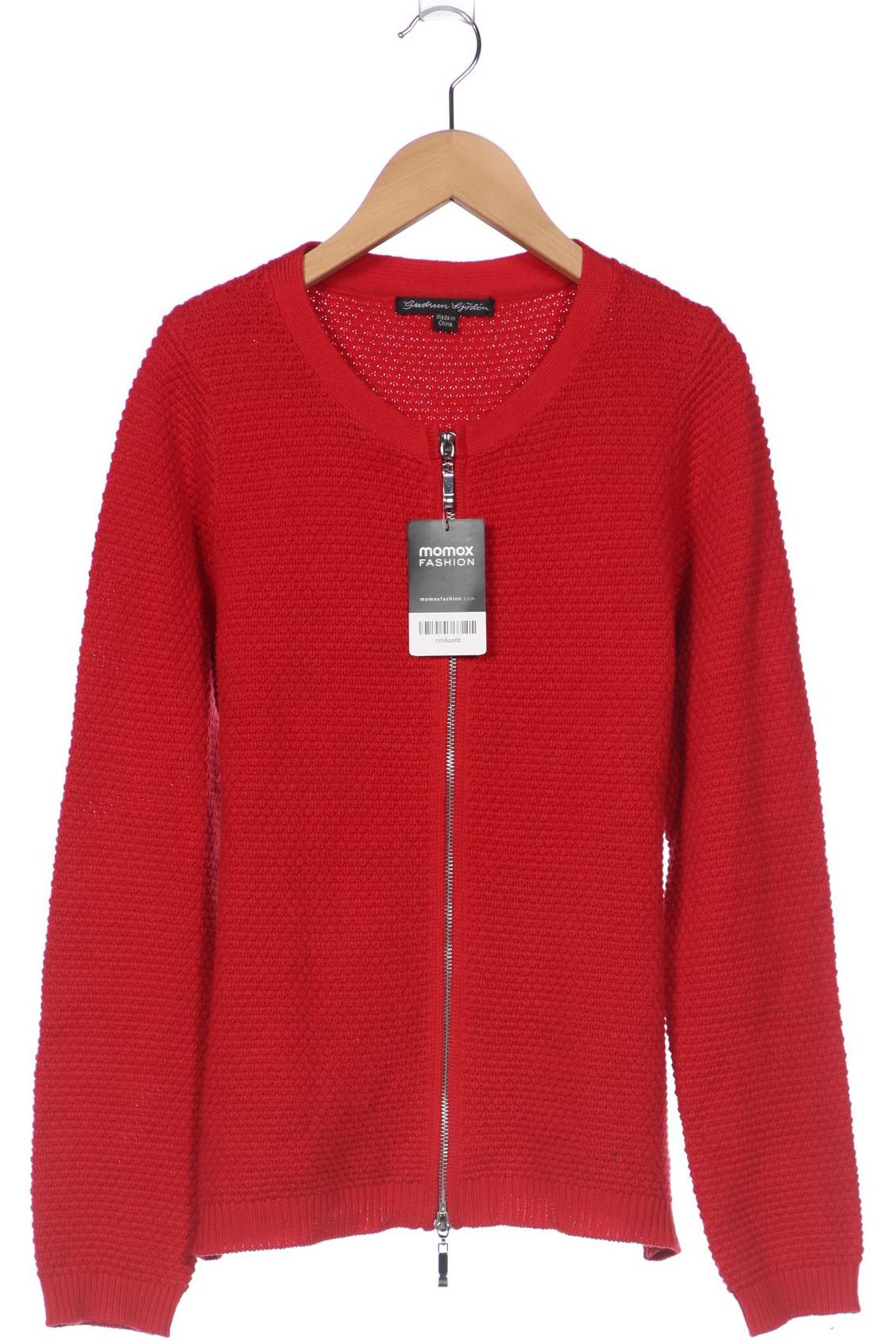 

Gudrun Sjödén Damen Strickjacke, rot, Gr. 38