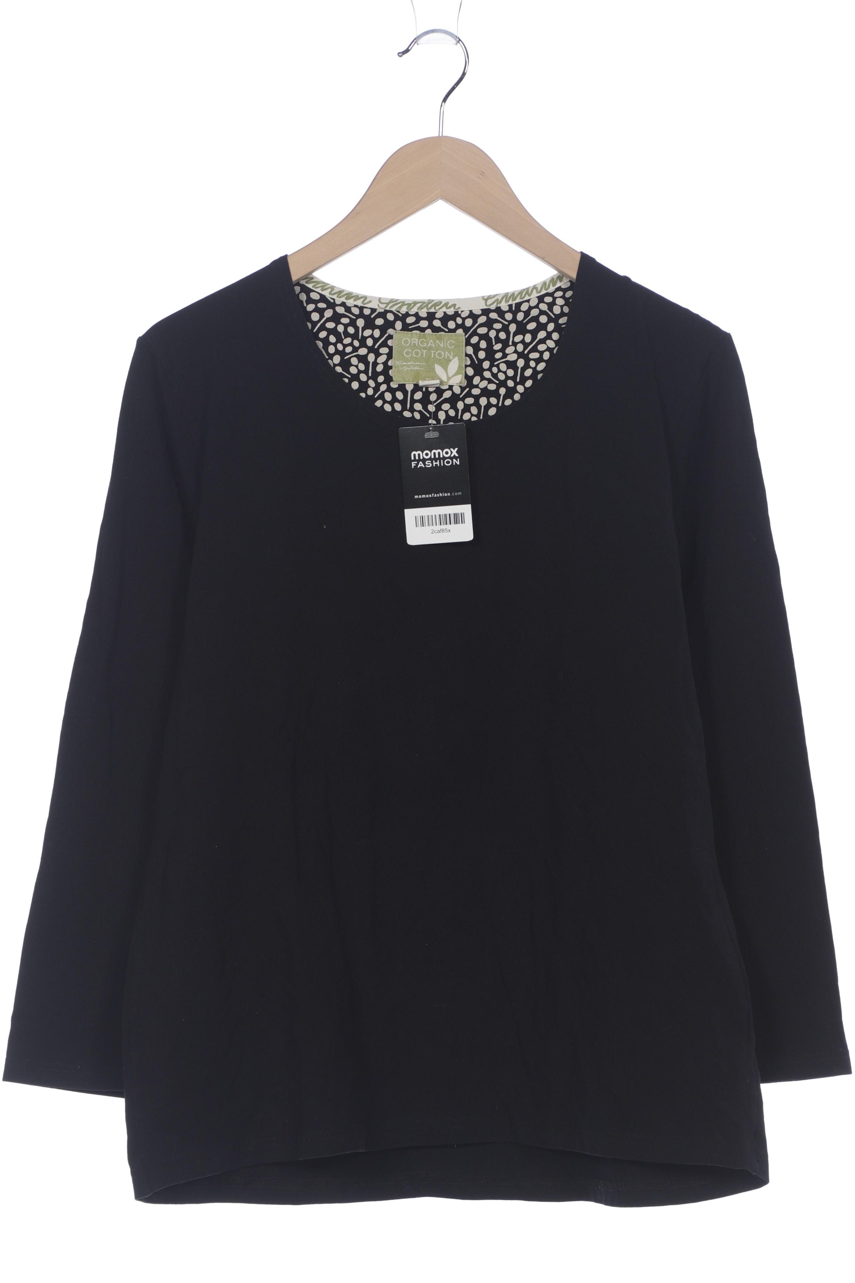 

Gudrun Sjödén Damen Langarmshirt, schwarz, Gr. 44