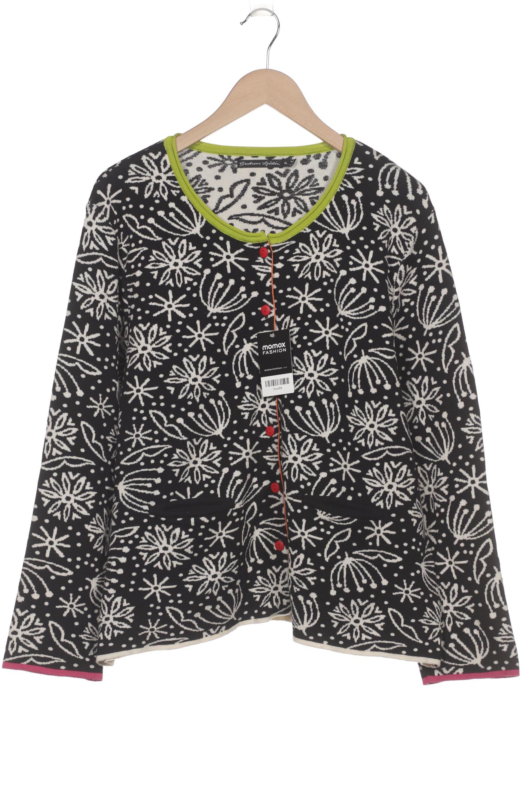 

Gudrun Sjödén Damen Strickjacke, schwarz, Gr. 44