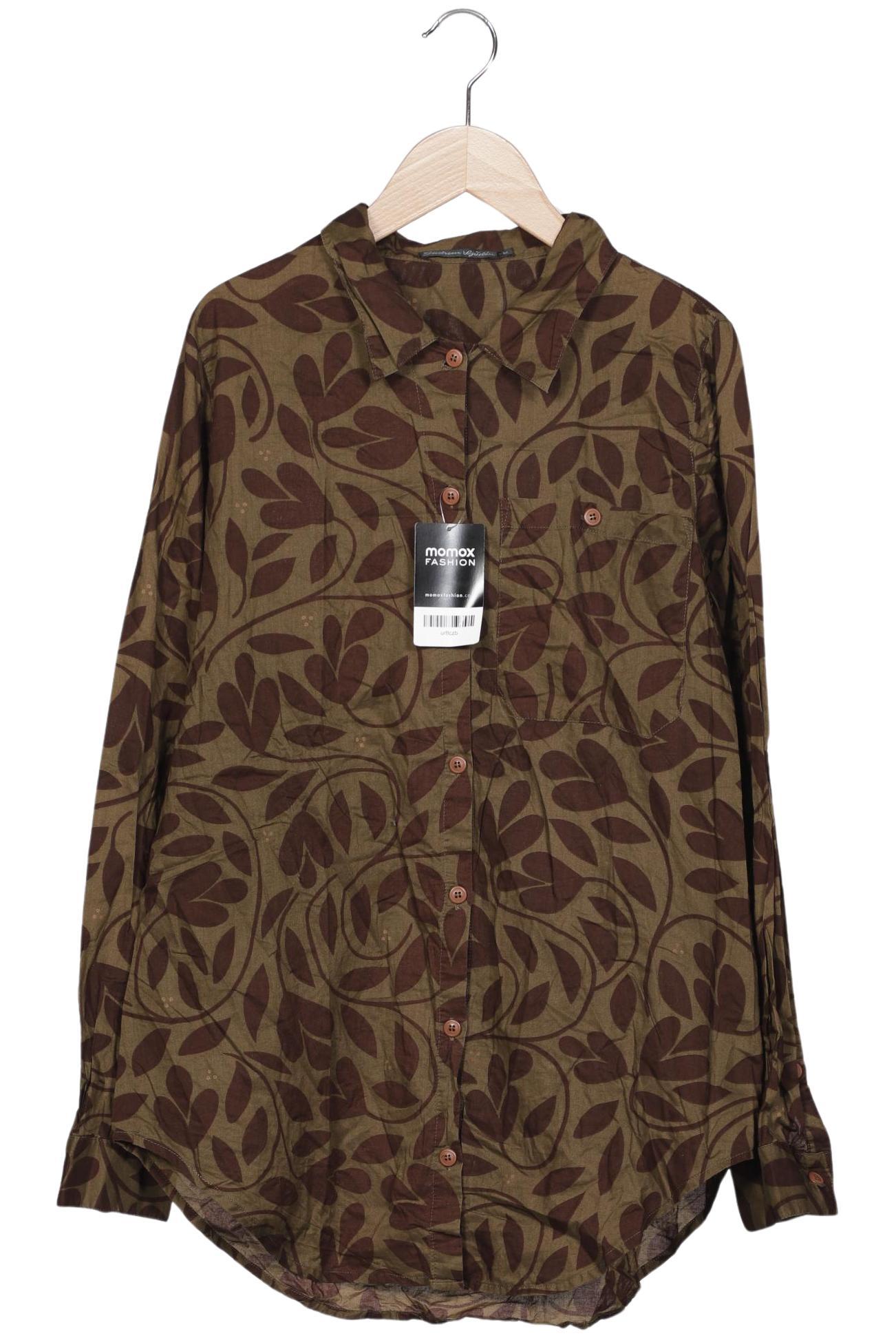 

Gudrun Sjödén Damen Bluse, braun, Gr. 38