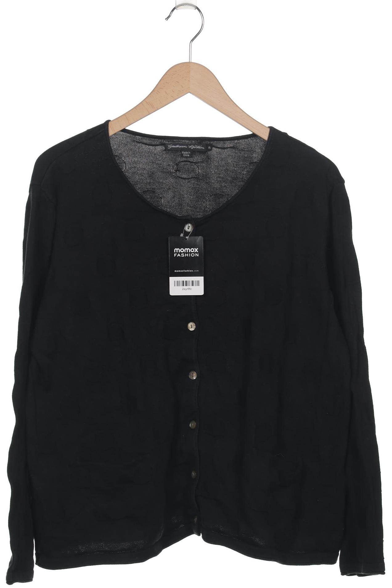 

Gudrun Sjödén Damen Strickjacke, schwarz, Gr. 44