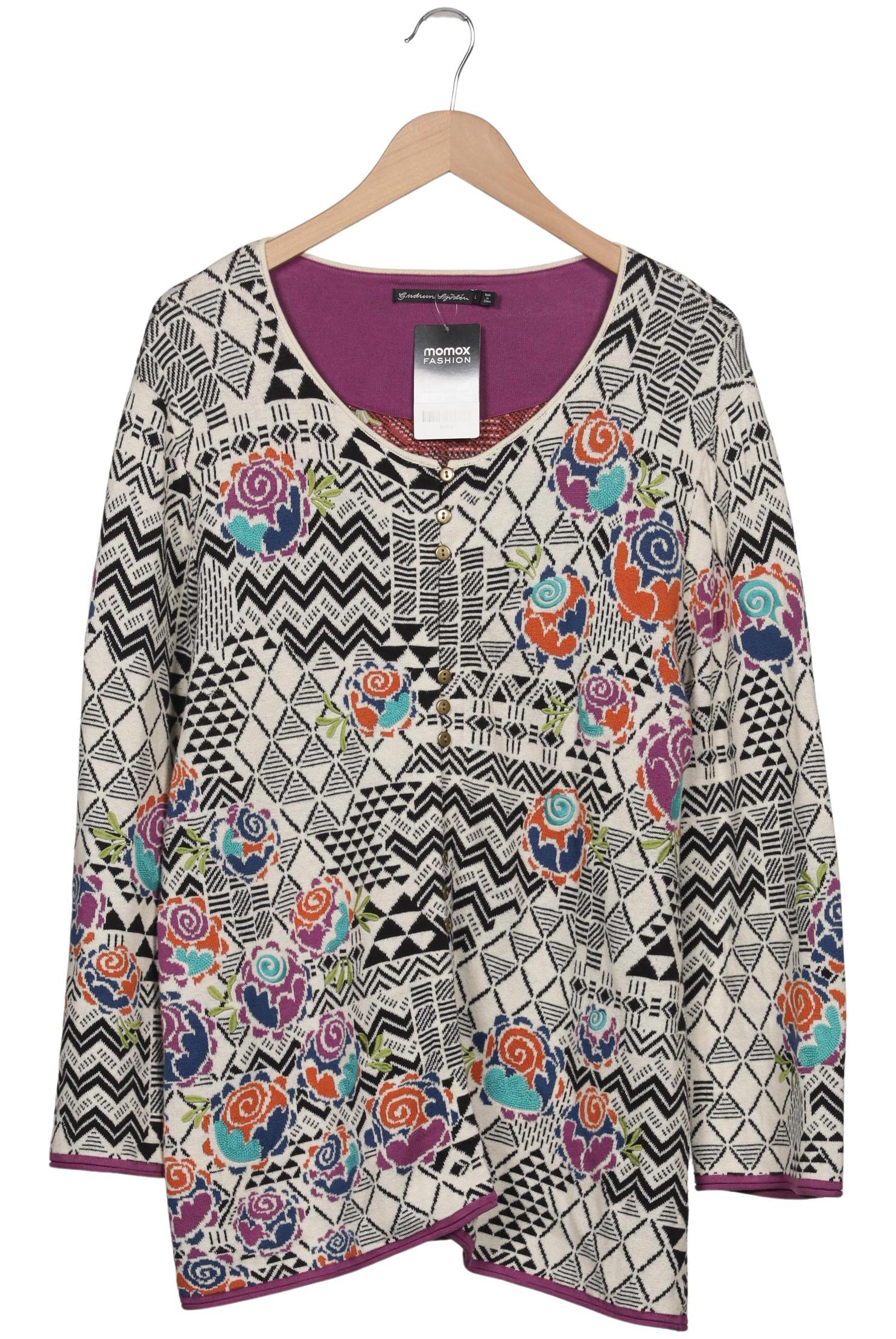 

Gudrun Sjödén Damen Strickjacke, mehrfarbig, Gr. 42