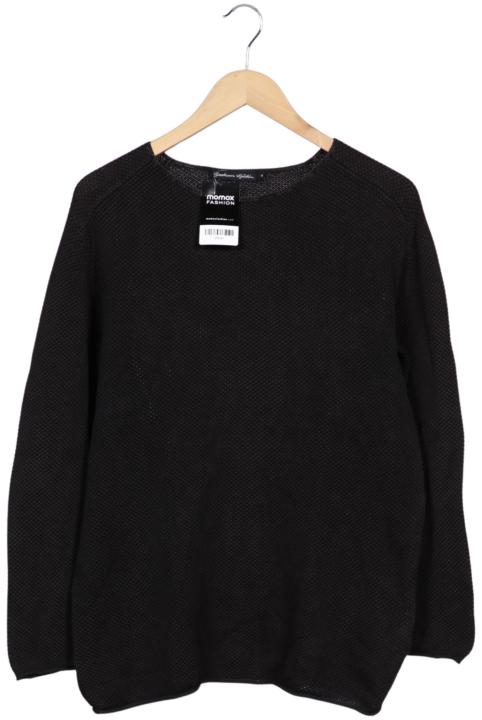 

Gudrun Sjödén Damen Pullover, schwarz, Gr. 38